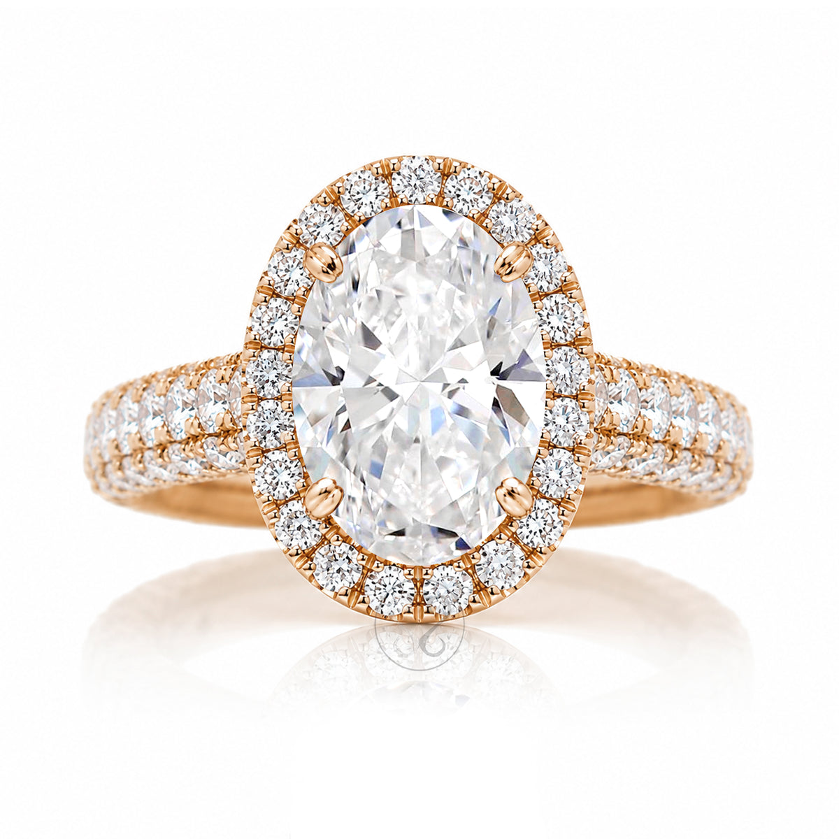 The Tamara Oval Diamond Ring