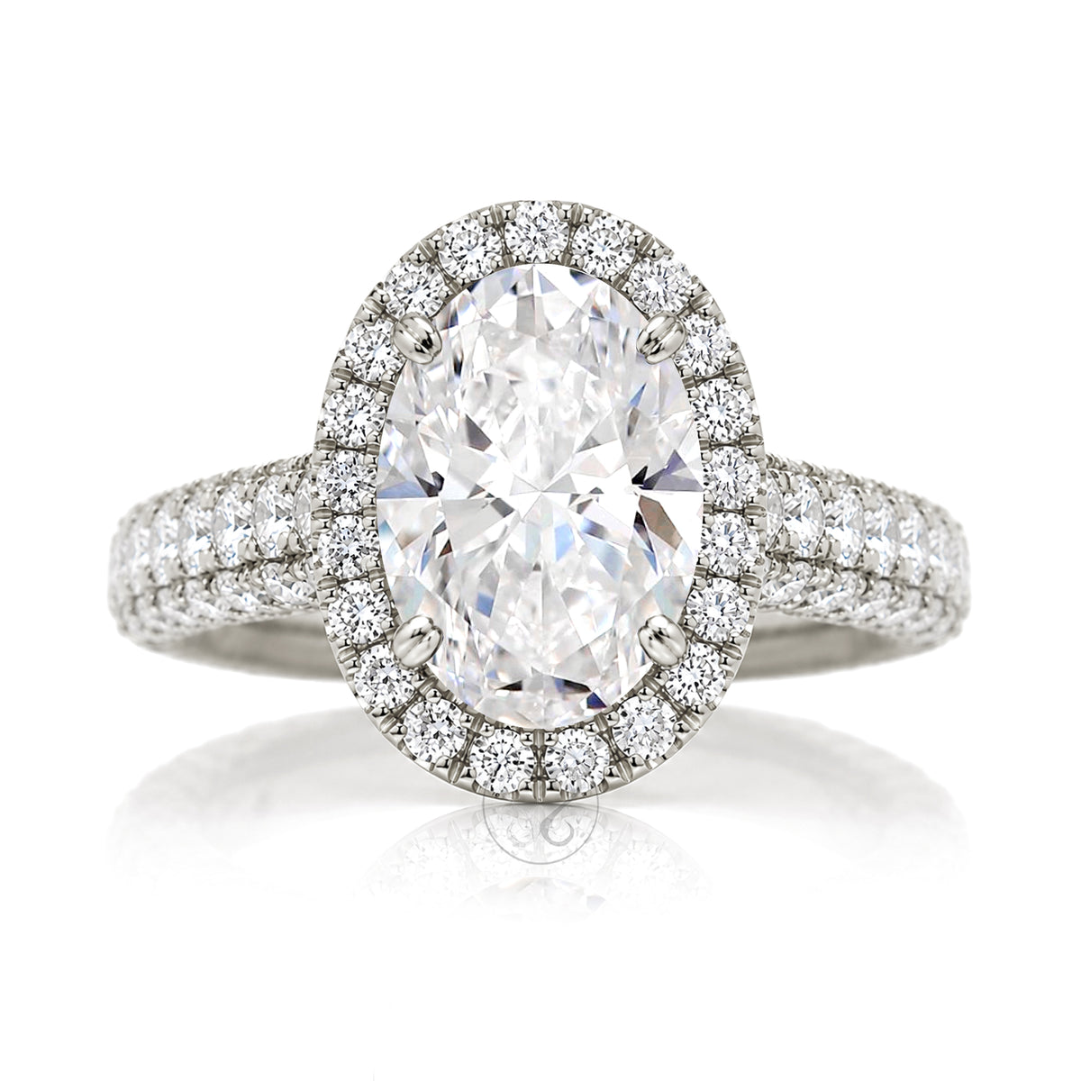 The Tamara Oval Diamond Ring