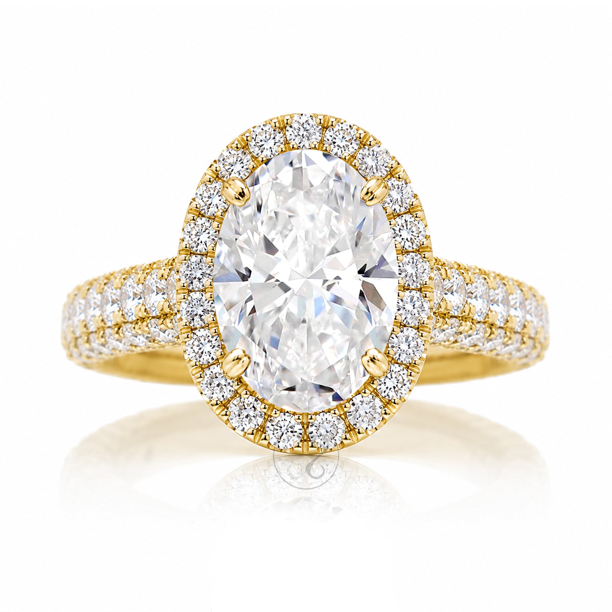 The Tamara Oval Diamond Ring