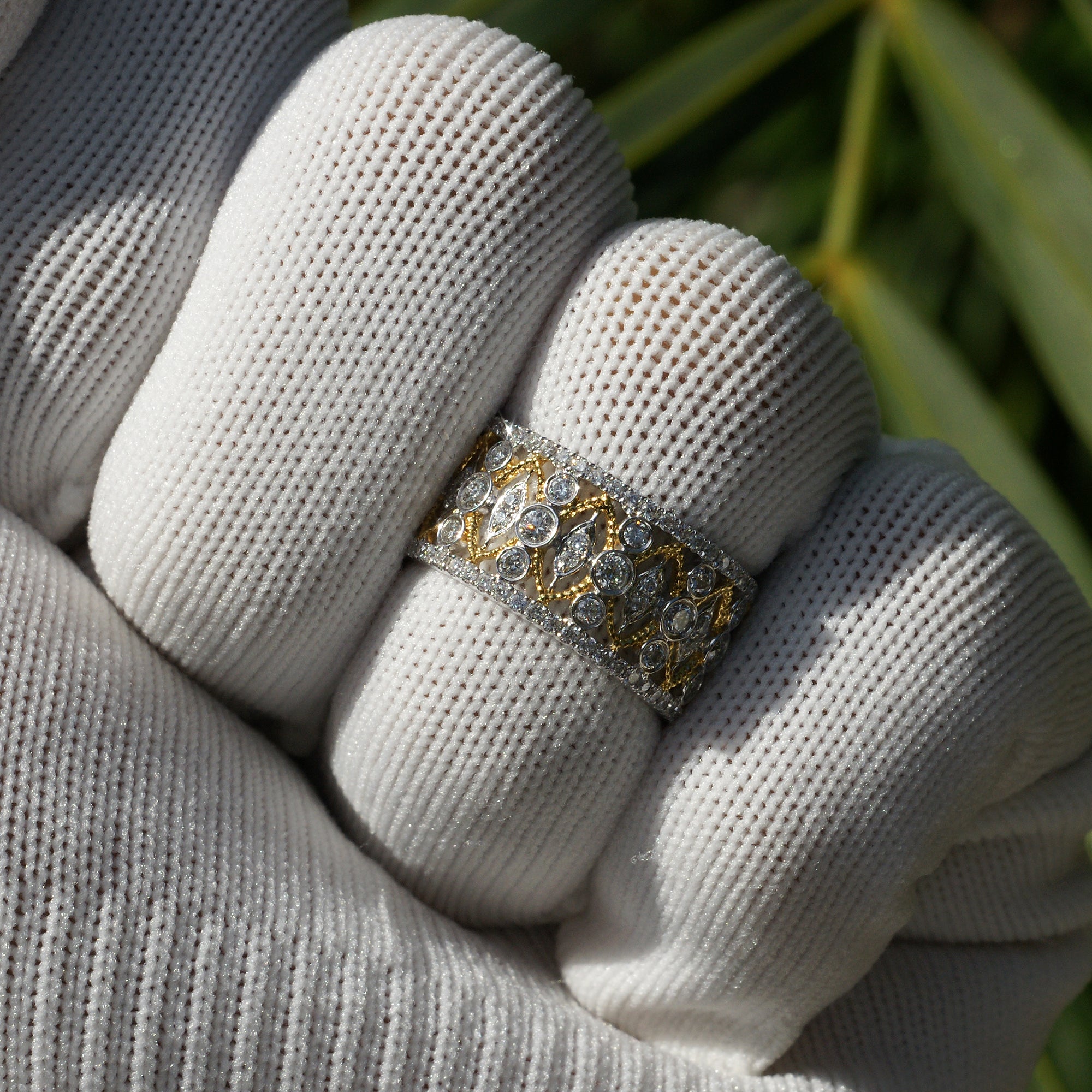 The Esmeralda Diamond Ring