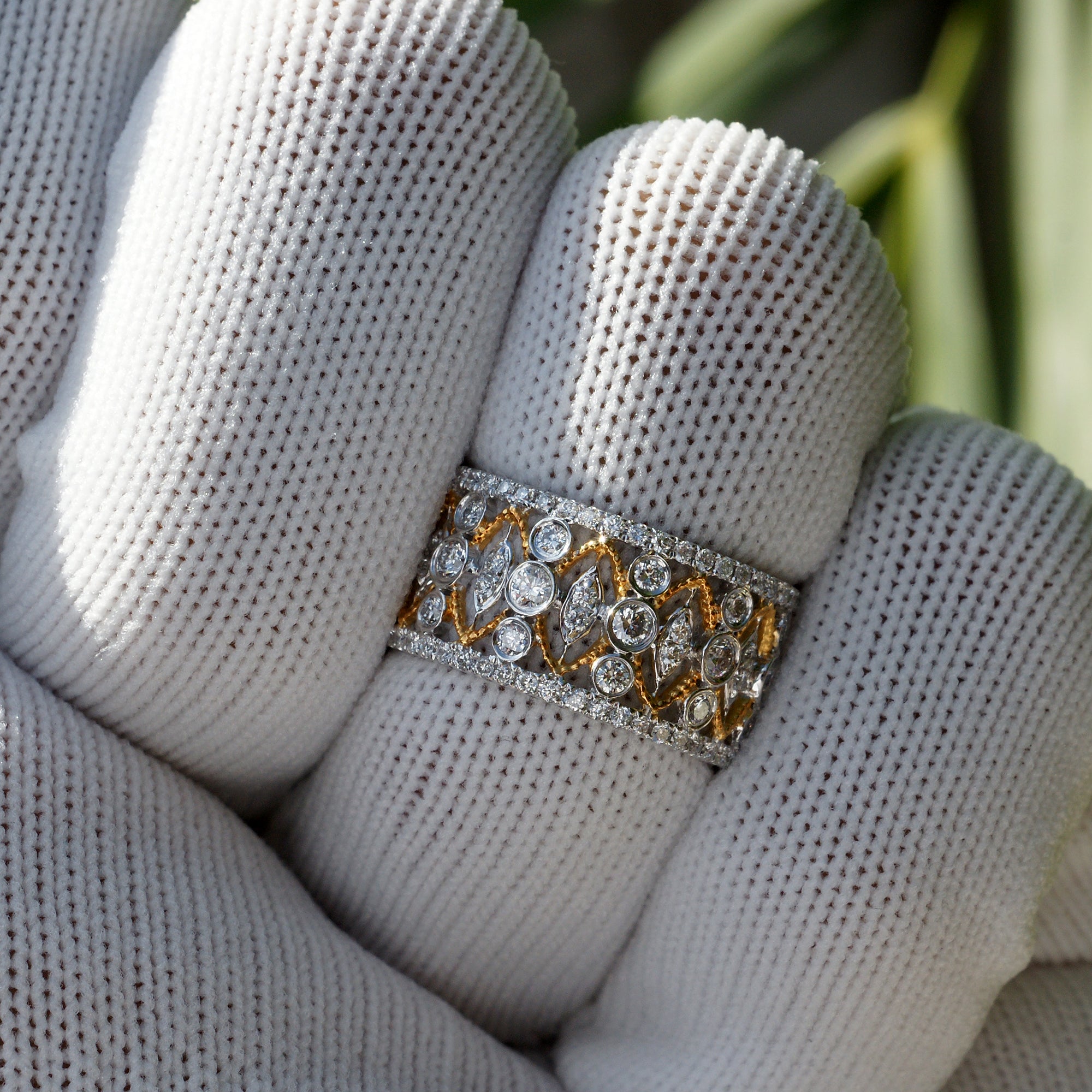 The Esmeralda Diamond Ring