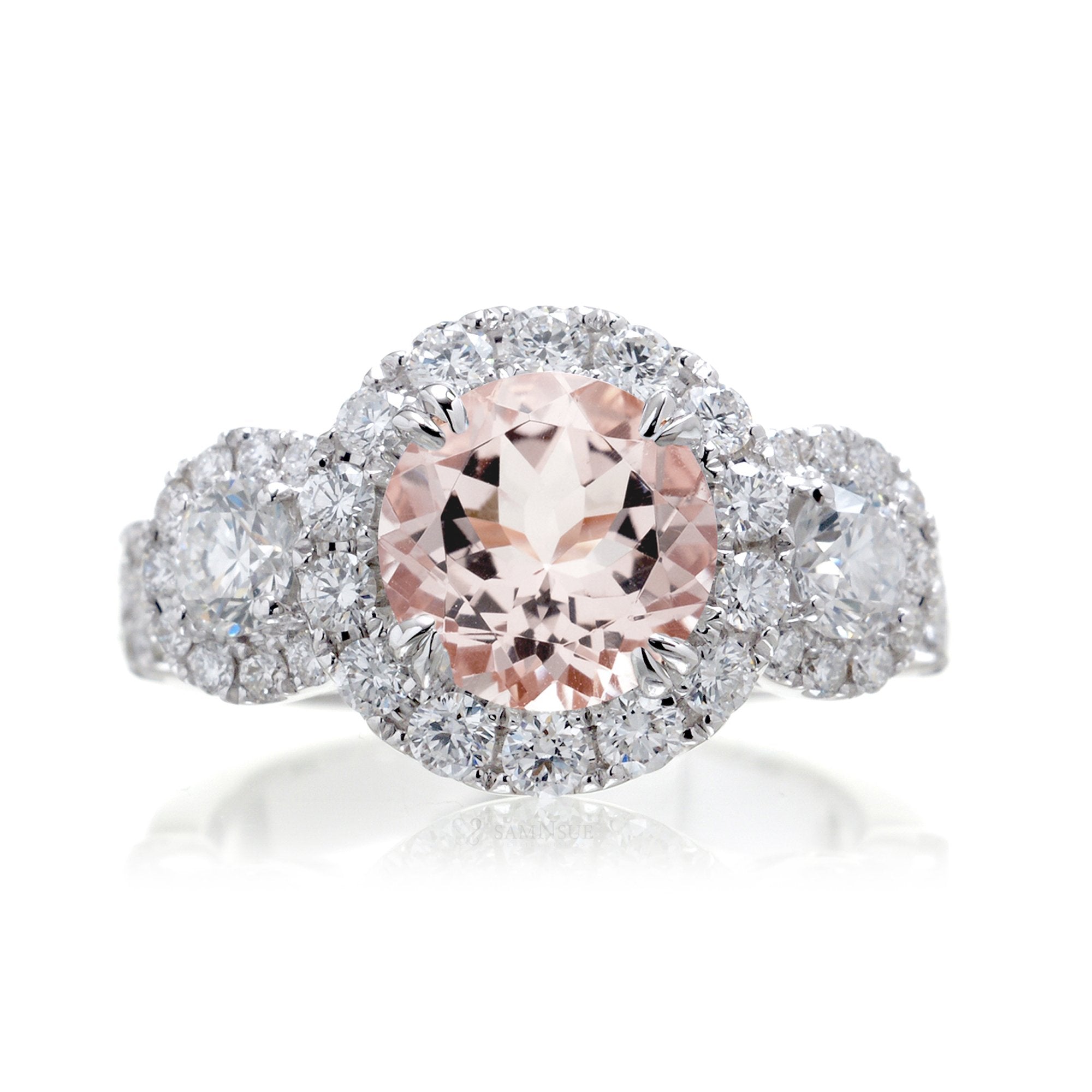 The Margaret Round Morganite