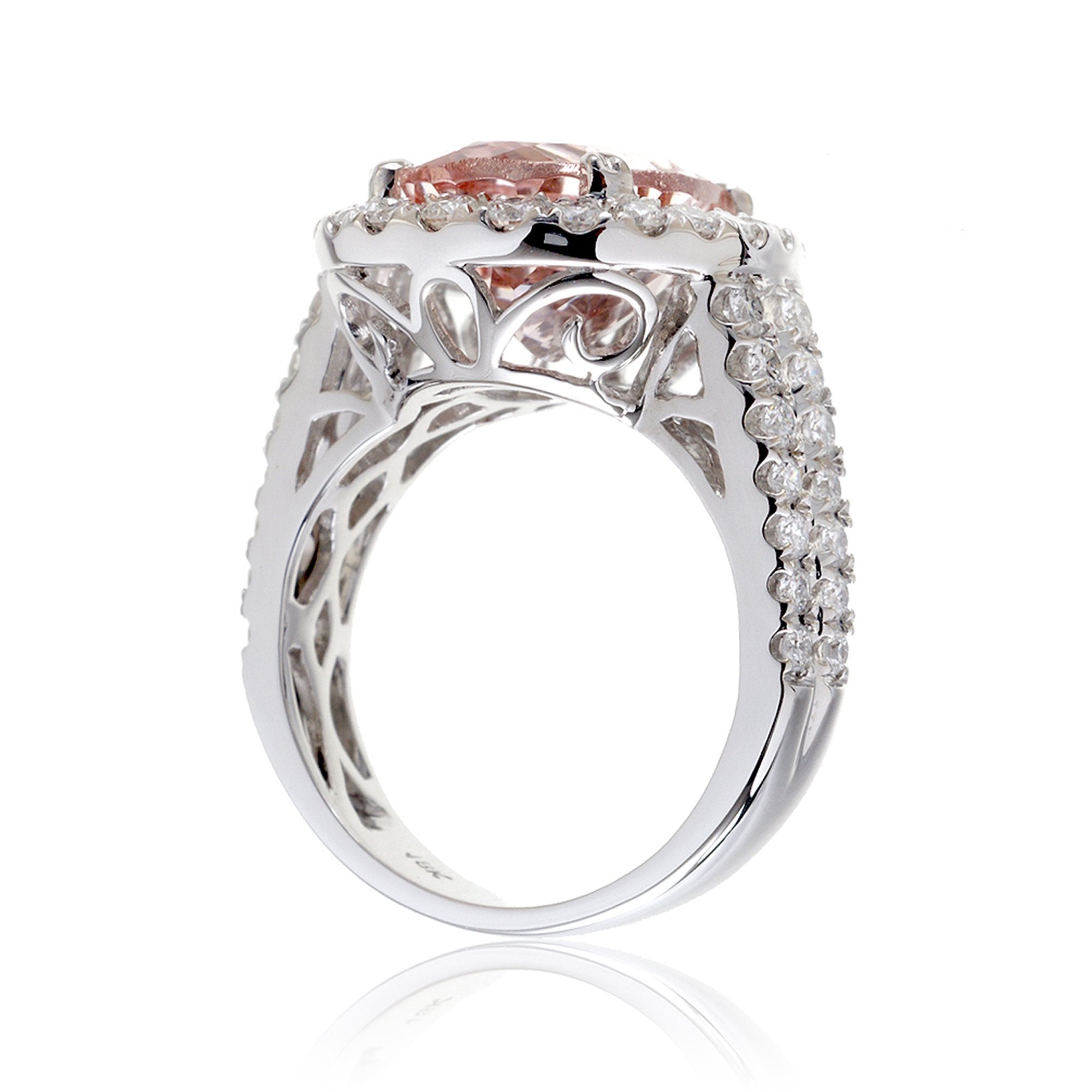 The Lydia Oval Morganite (12.5x10)