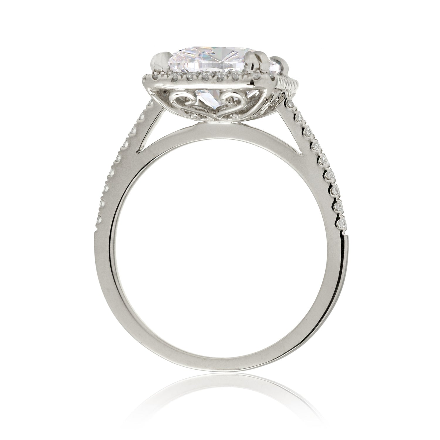 The Signature Emerald Cut Moissanite