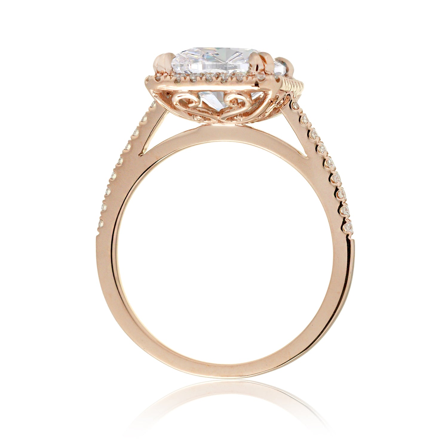 The Signature Emerald Cut Moissanite