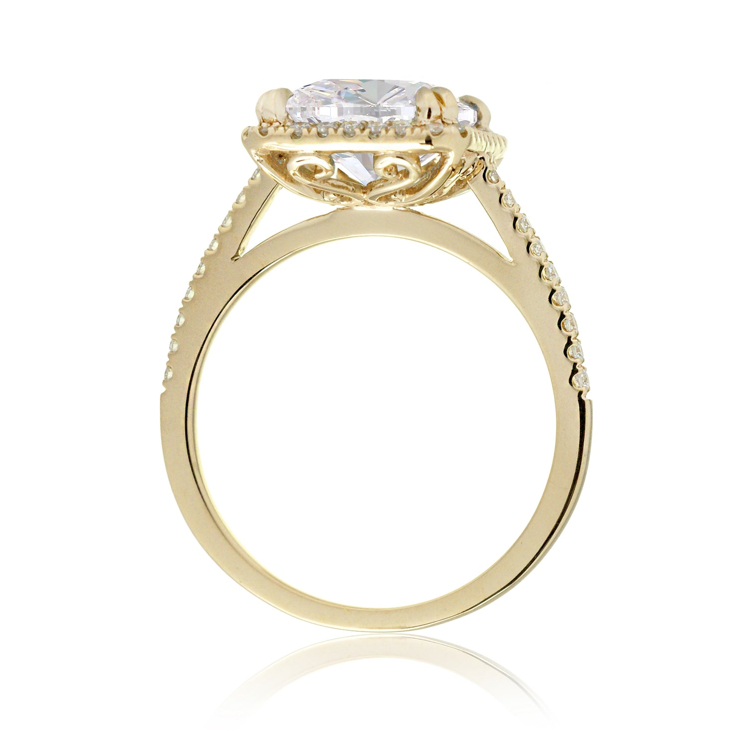 The Signature Emerald Cut Moissanite