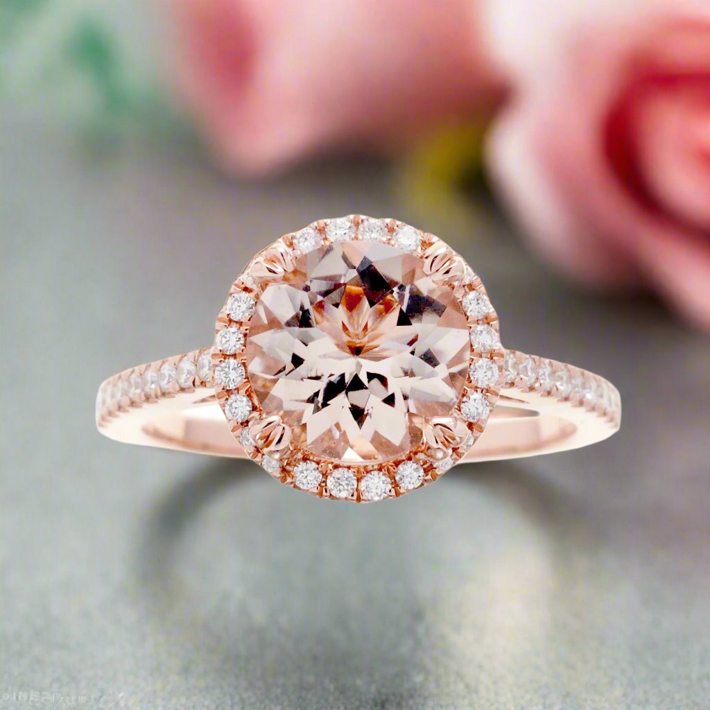 The Signature Round Morganite