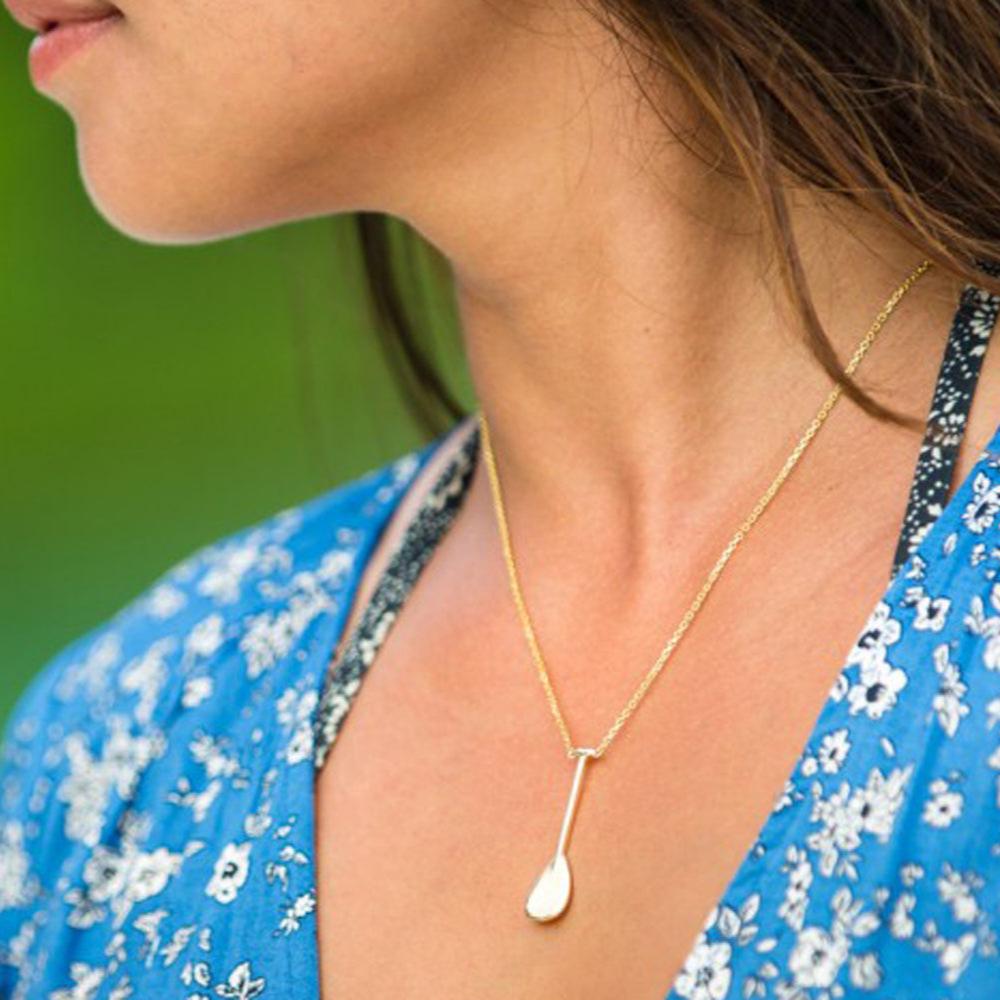 The Outrigger Paddle Necklace (Large)