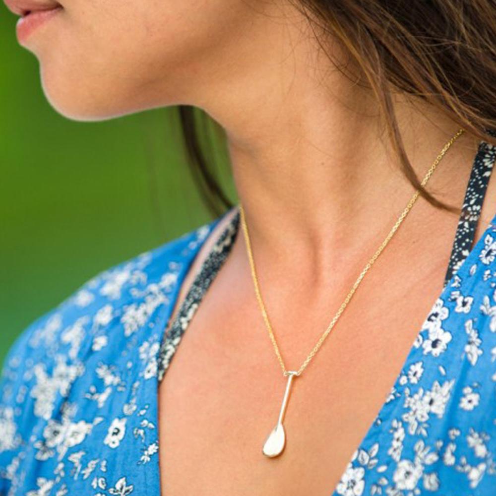 The Outrigger Paddle Necklace (Large)