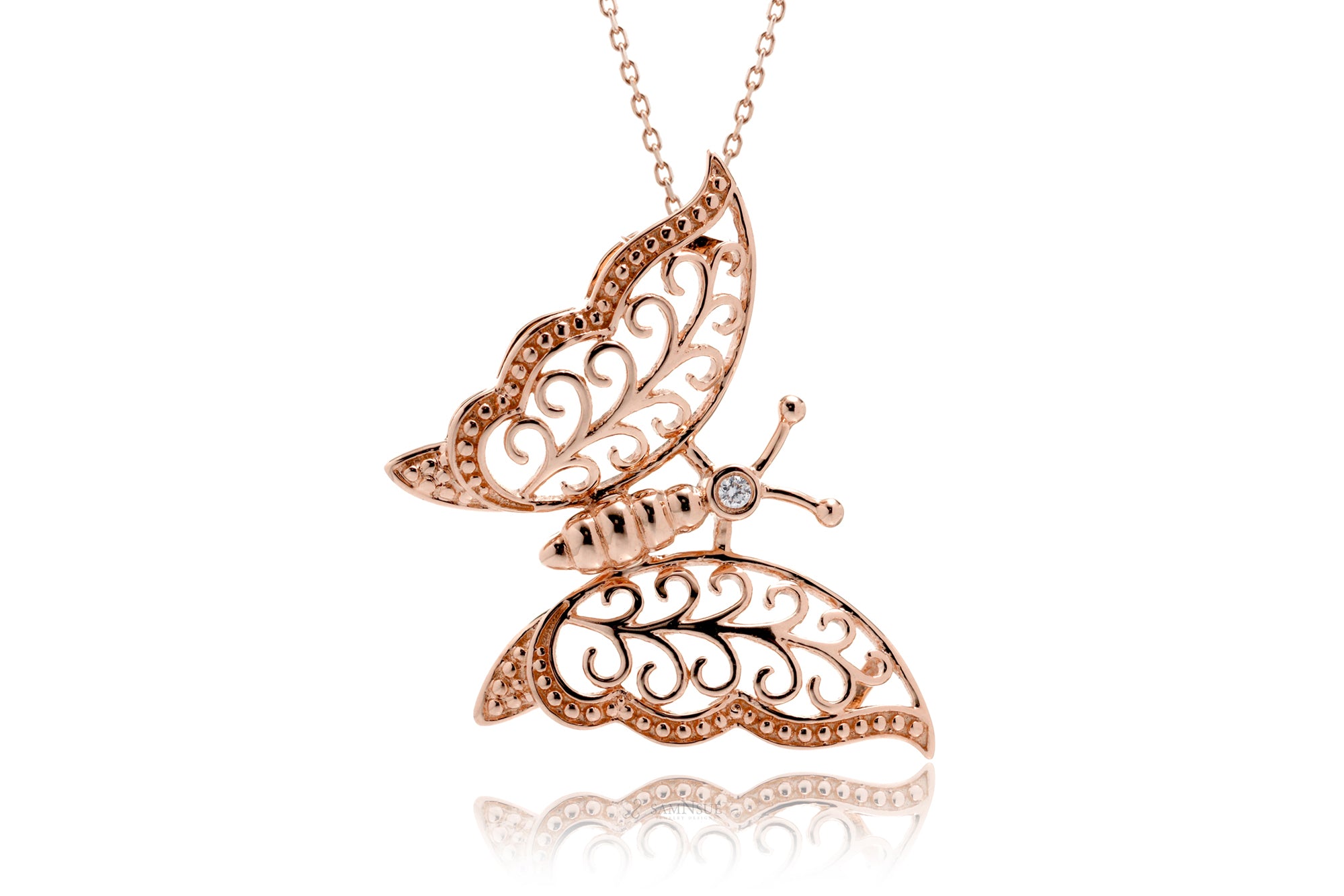 The Monarch Butterfly Pendant