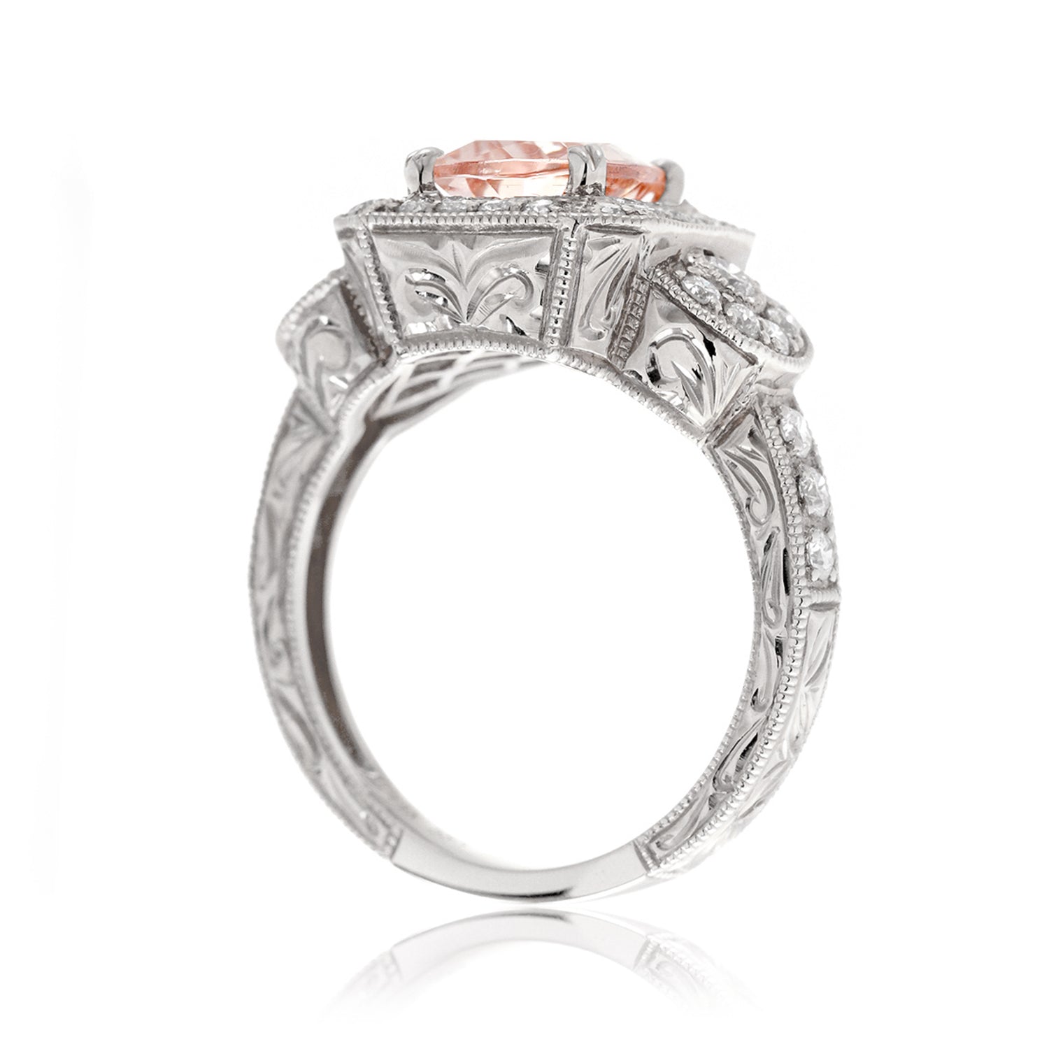 The Louise Cushion Morganite