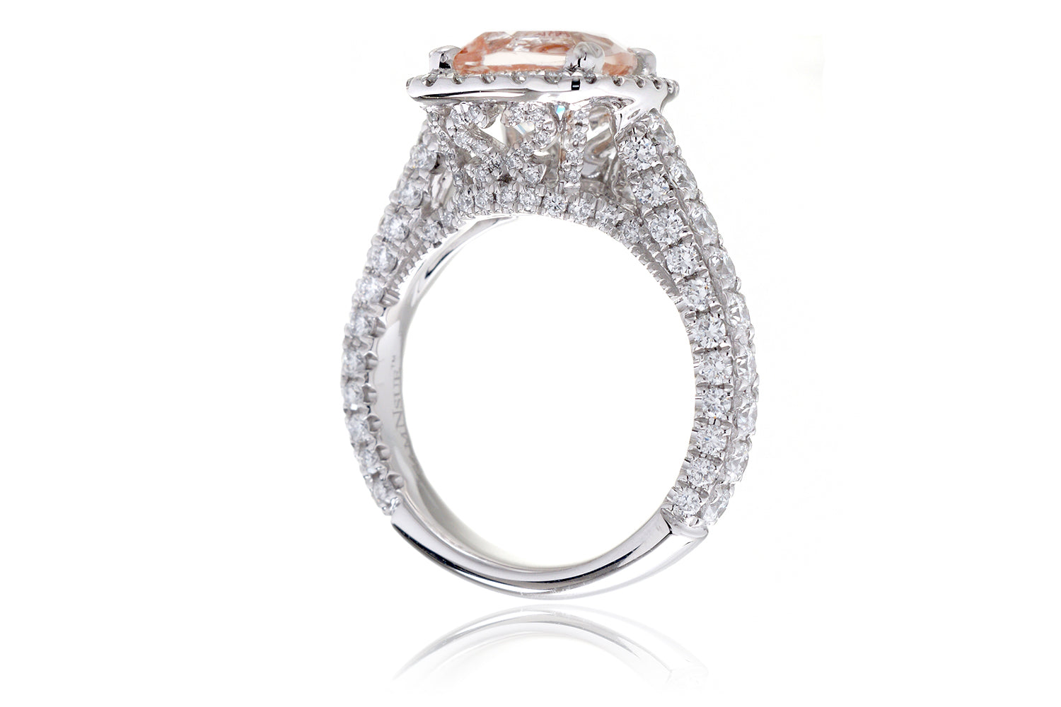 The Tamara Cushion Morganite