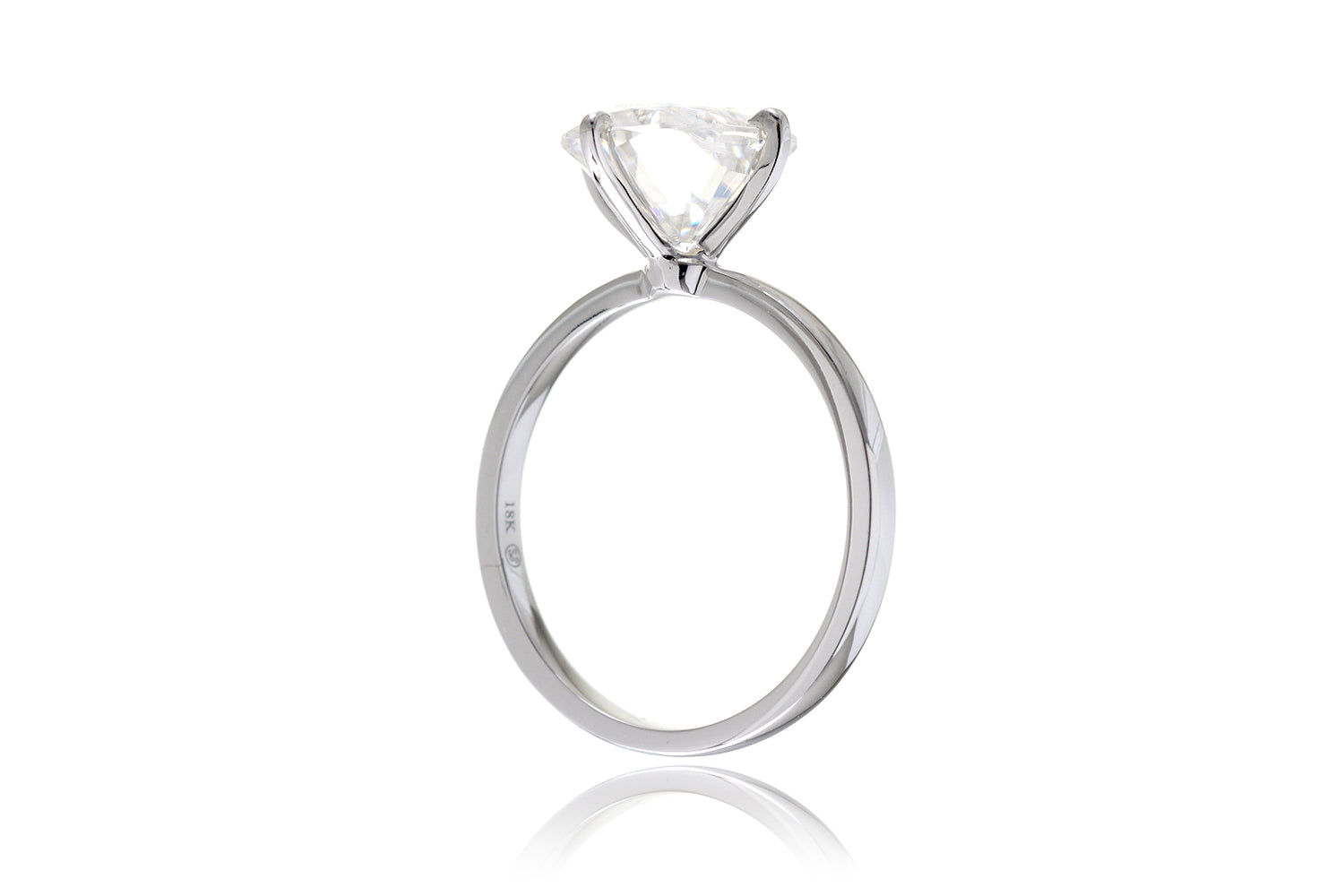 The Adeline Cushion Moissanite