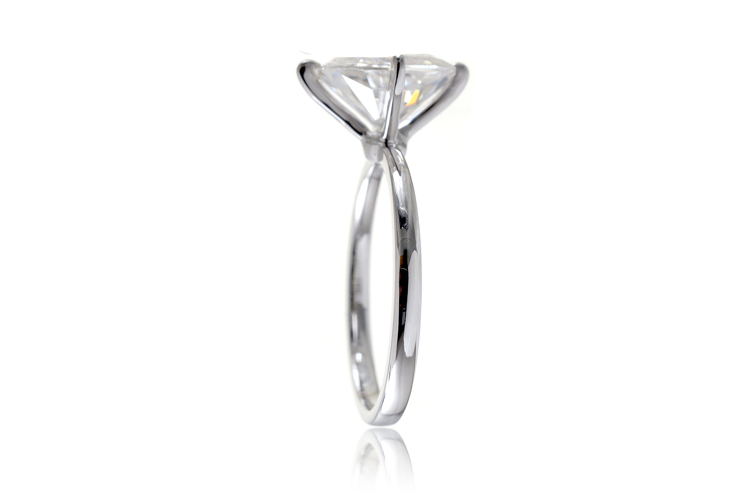 The Adeline Cushion Moissanite