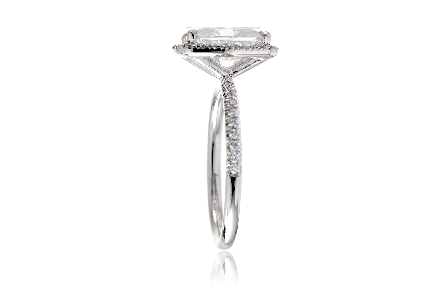 The Caitlin Radiant Moissanite