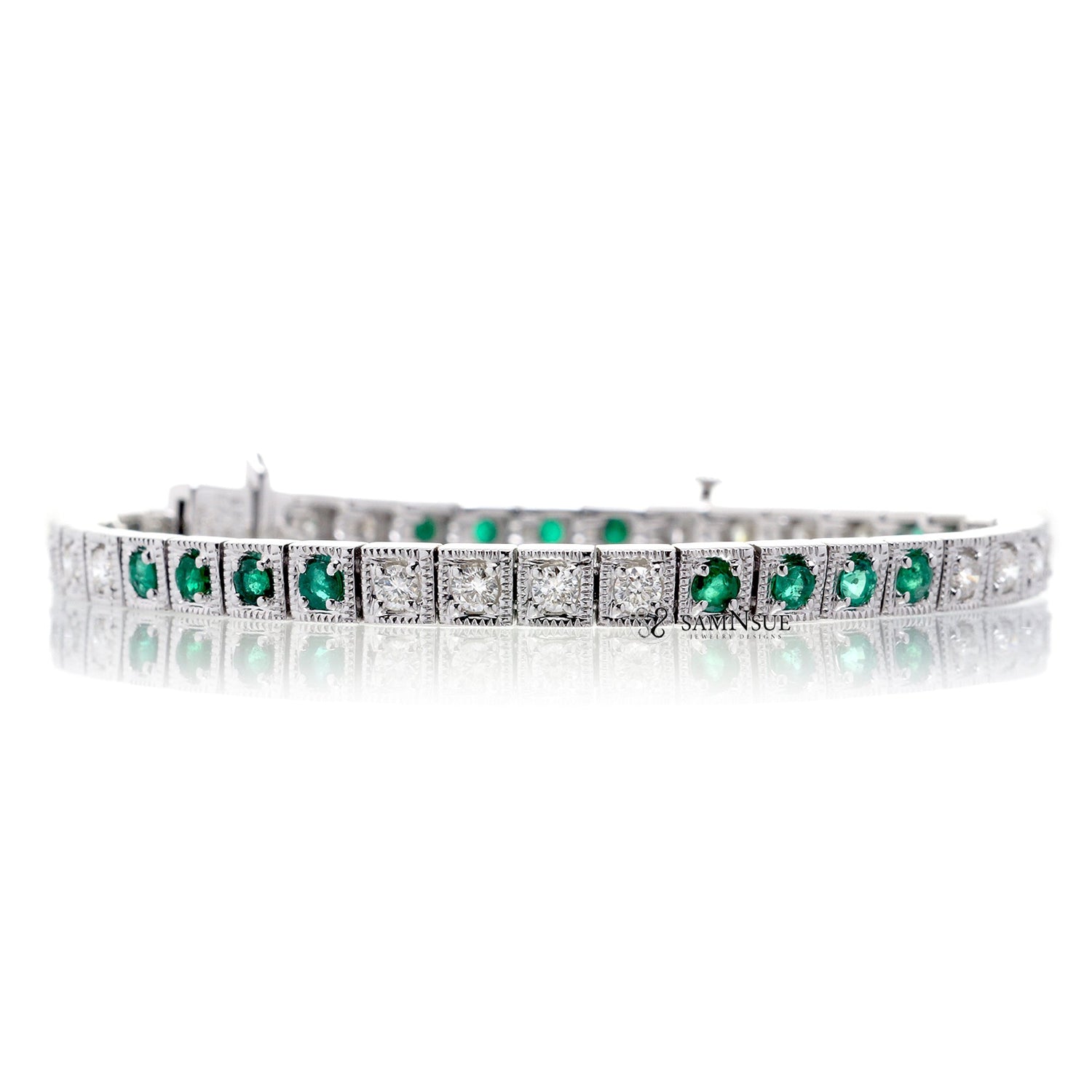 The Marjorie Emerald Bracelet (2.68 ct. tw.)