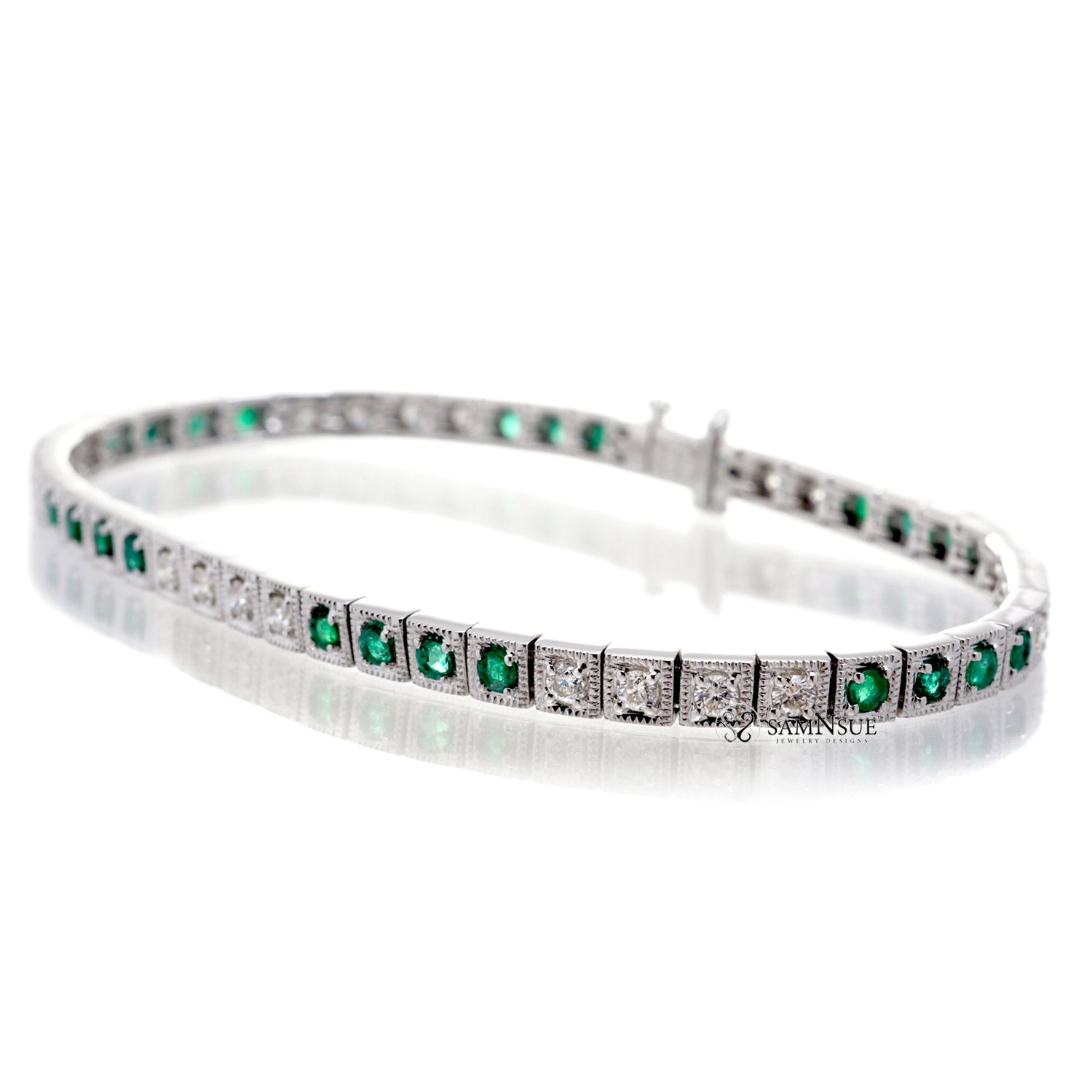 The Marjorie Emerald Bracelet (2.68 ct. tw.)