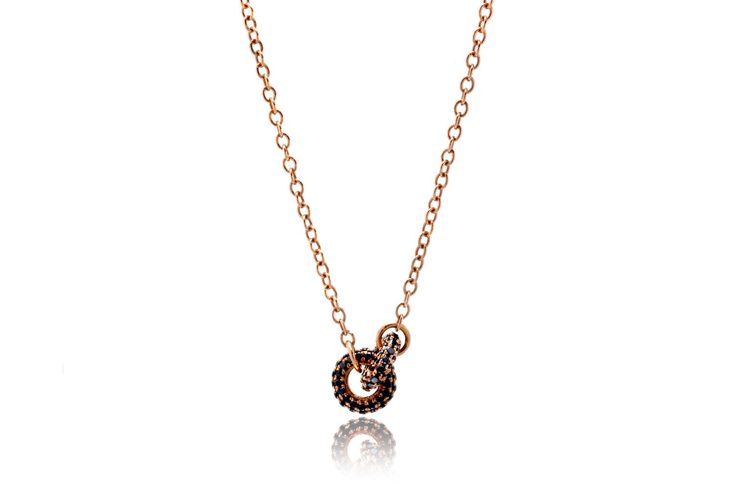 The Forever Linked Diamond Circle Necklace