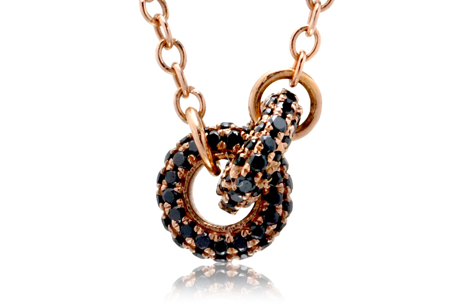 The Forever Linked Diamond Circle Necklace