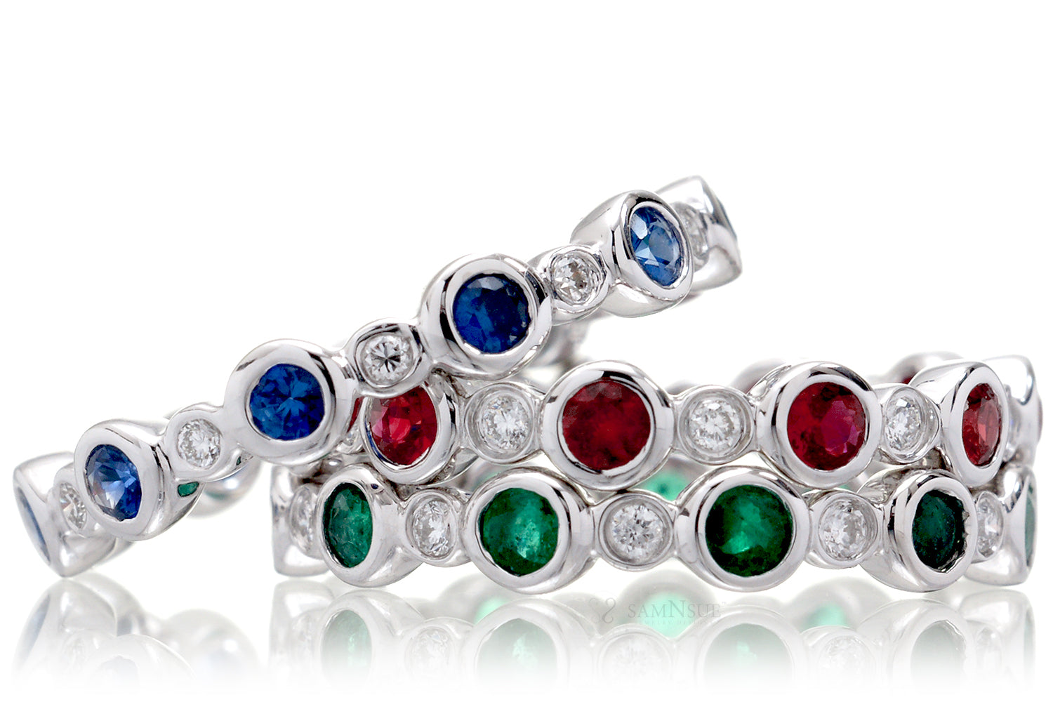 The Lucinda Round Eternity Bands