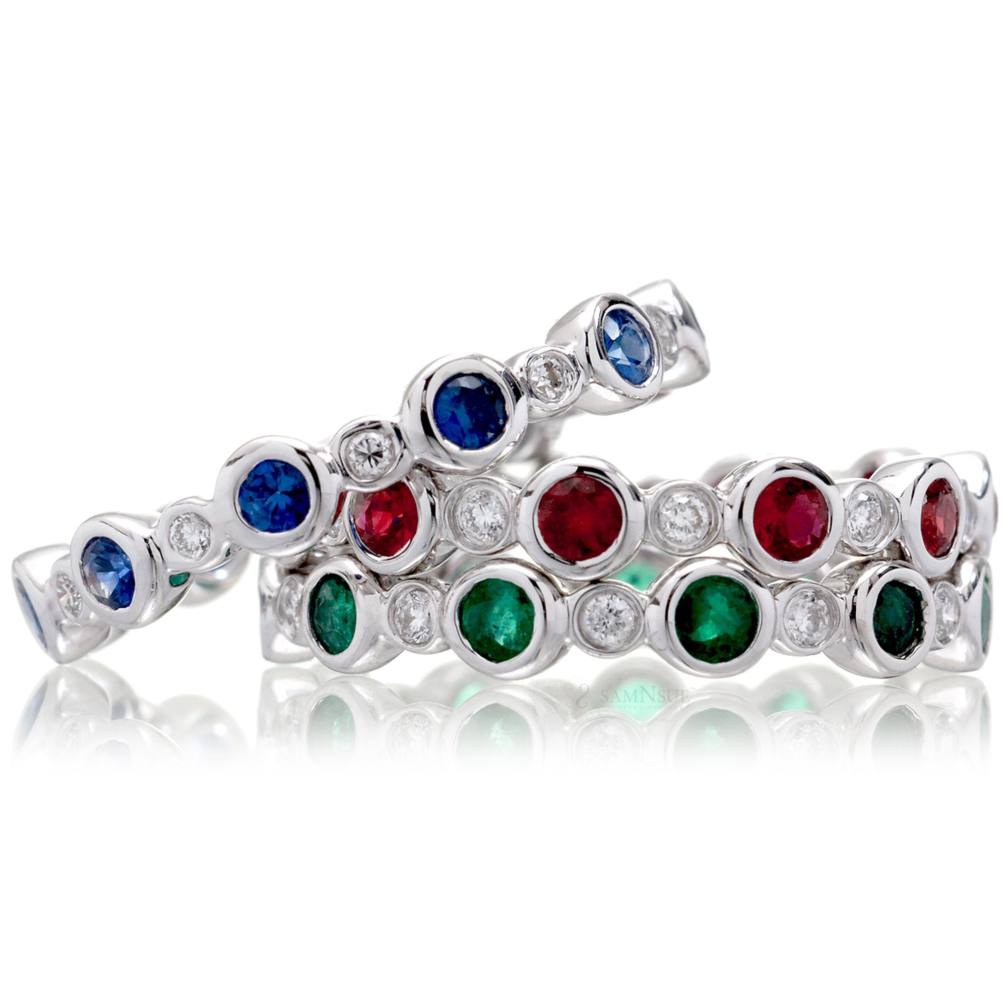 The Lucinda Round Eternity Bands