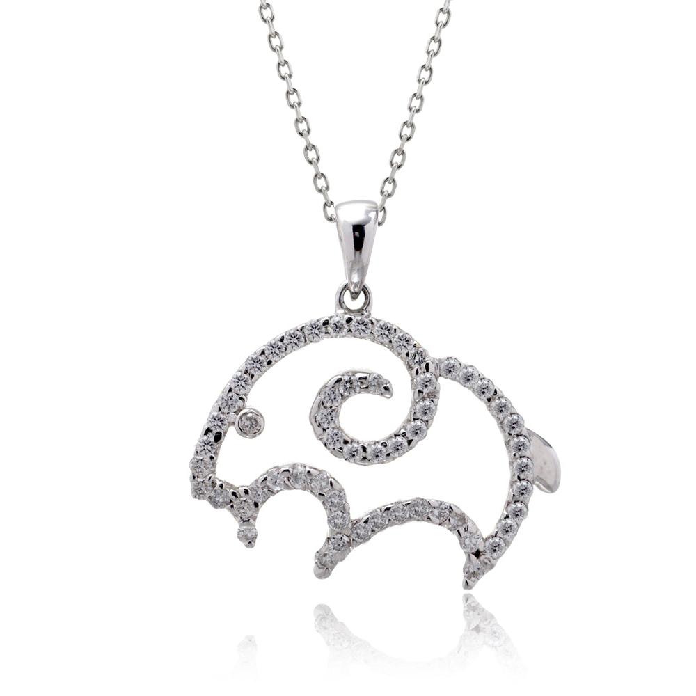 The Ram Diamond Pendant