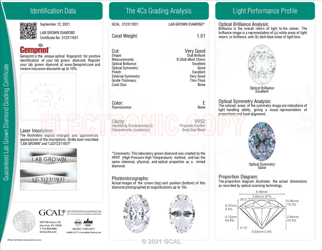 The Eve Oval Lab-Grown Diamond (1.51ct)