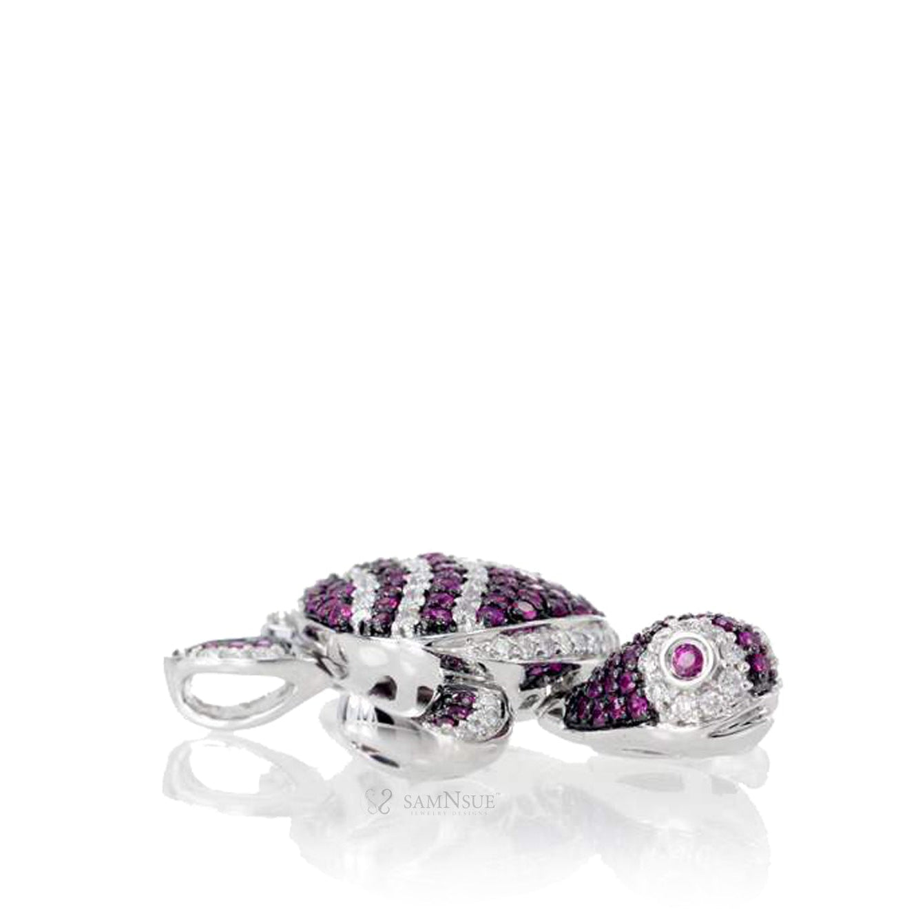 The Chevron Turtle Pendant