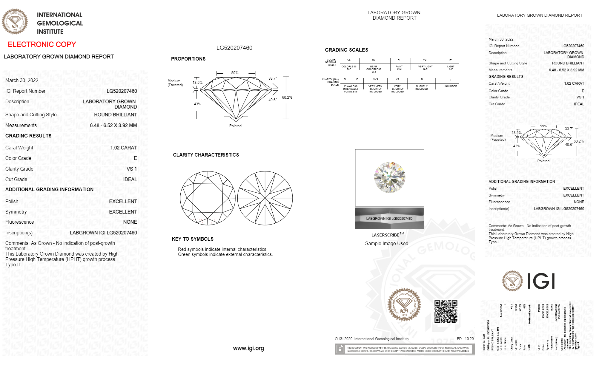 The Eve Round Brilliant Lab-Grown Diamond (1.02ct)