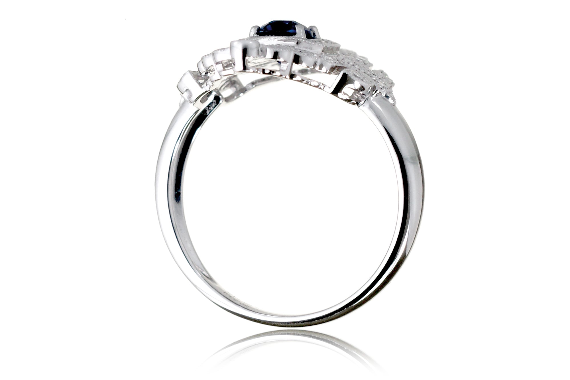 The Renée Art Deco Sapphire Ring