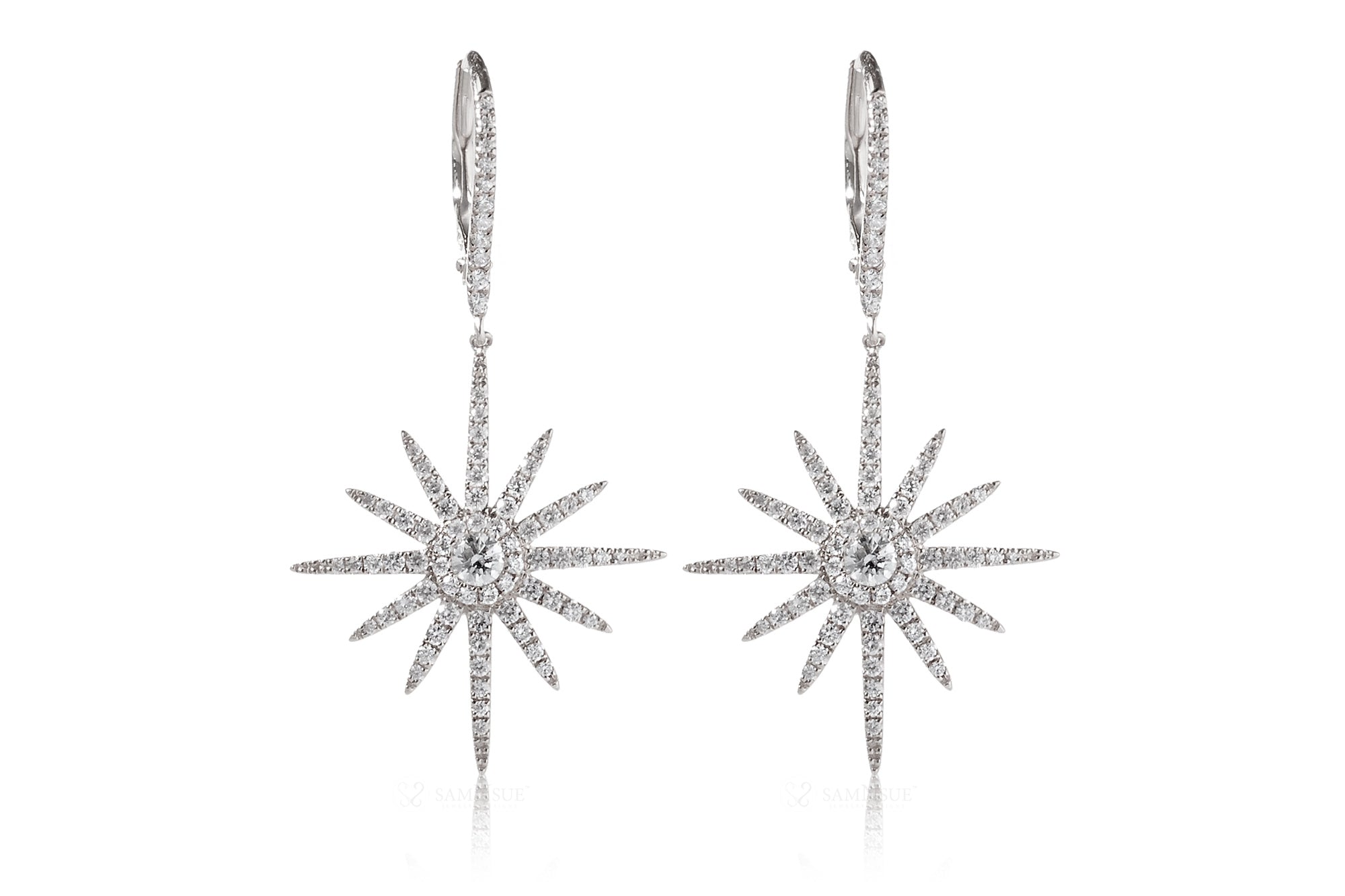 The Twinkle Star Diamond Dangles