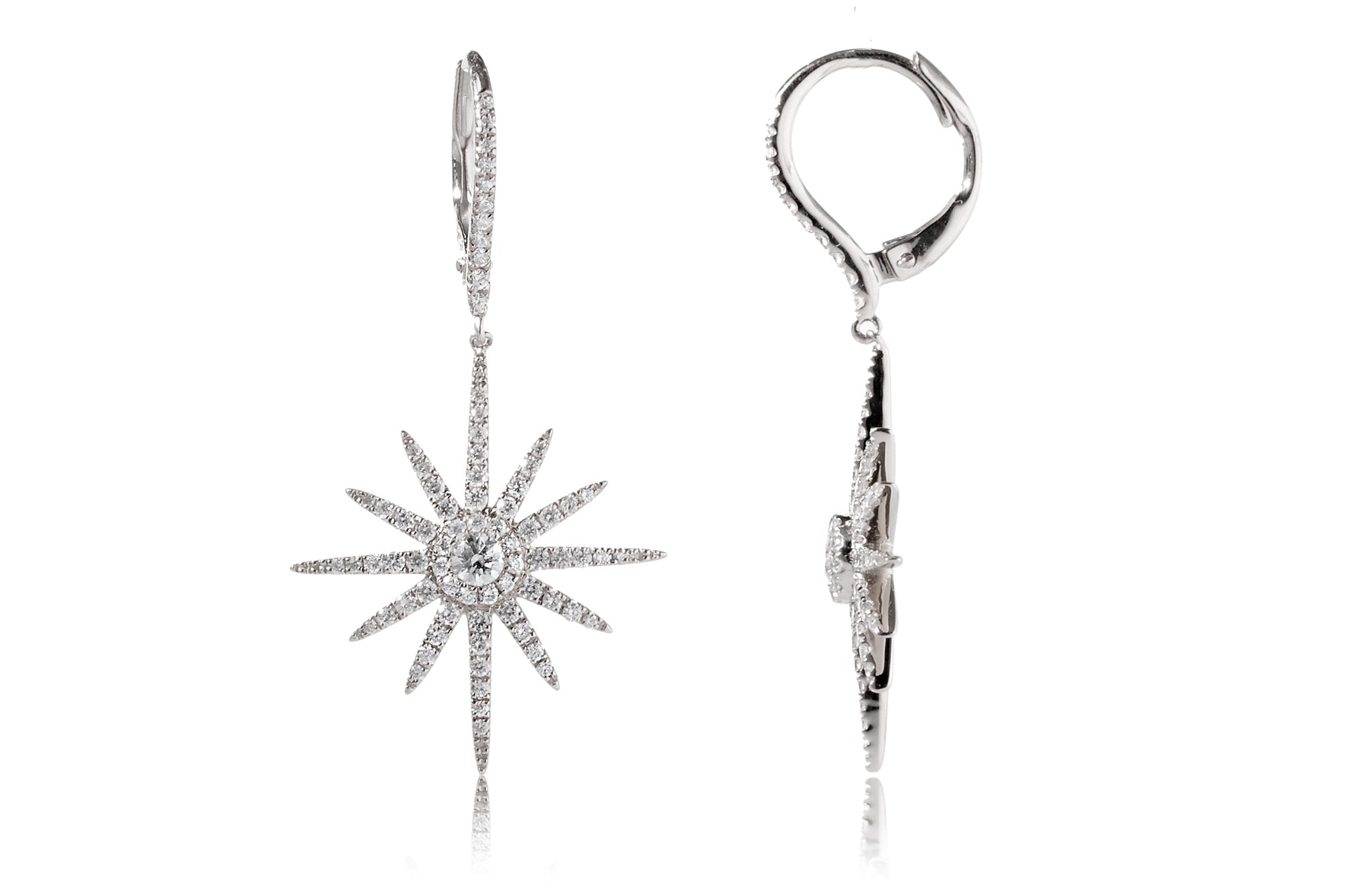The Twinkle Star Diamond Dangles