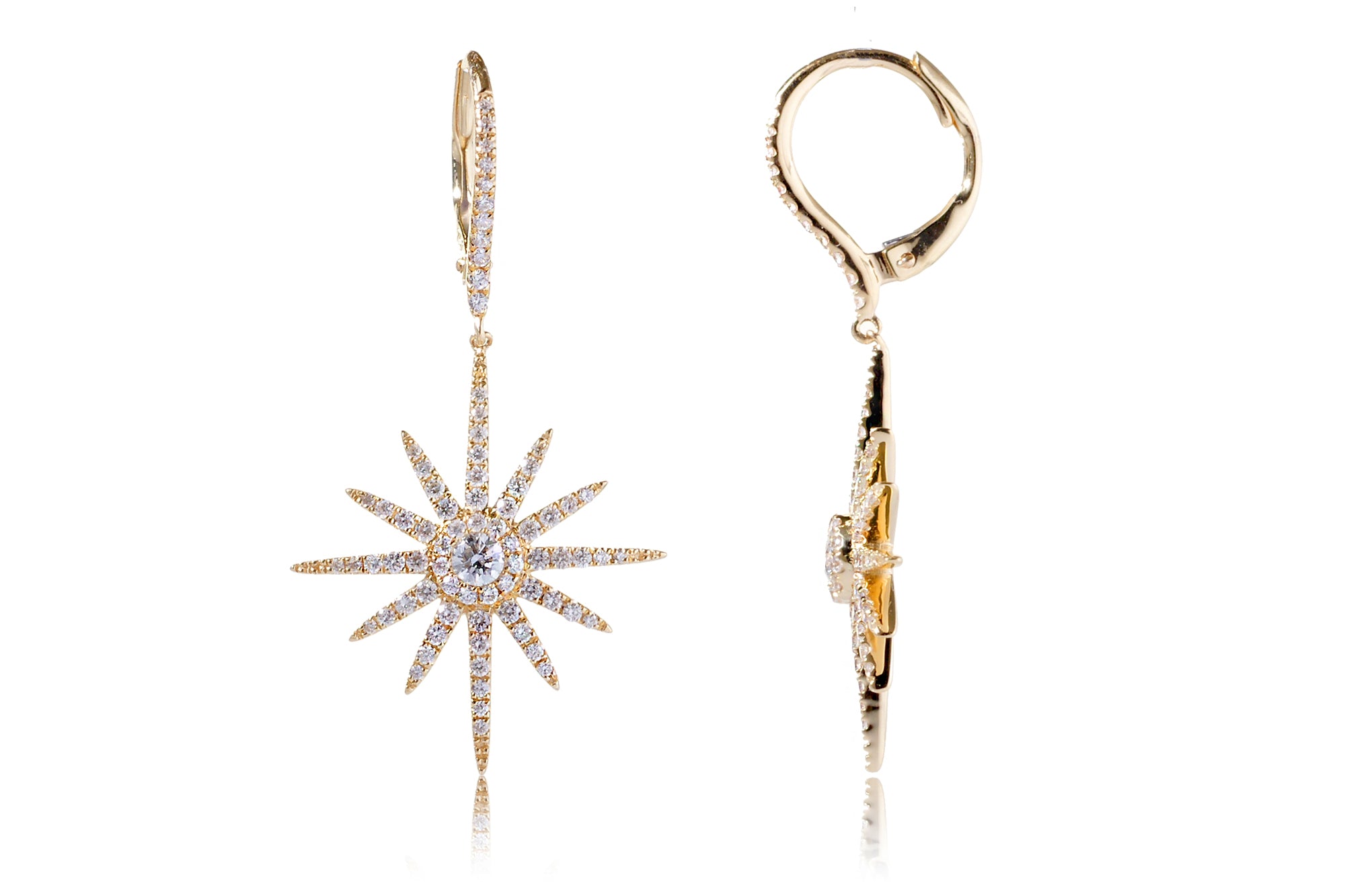 The Twinkle Star Diamond Dangles
