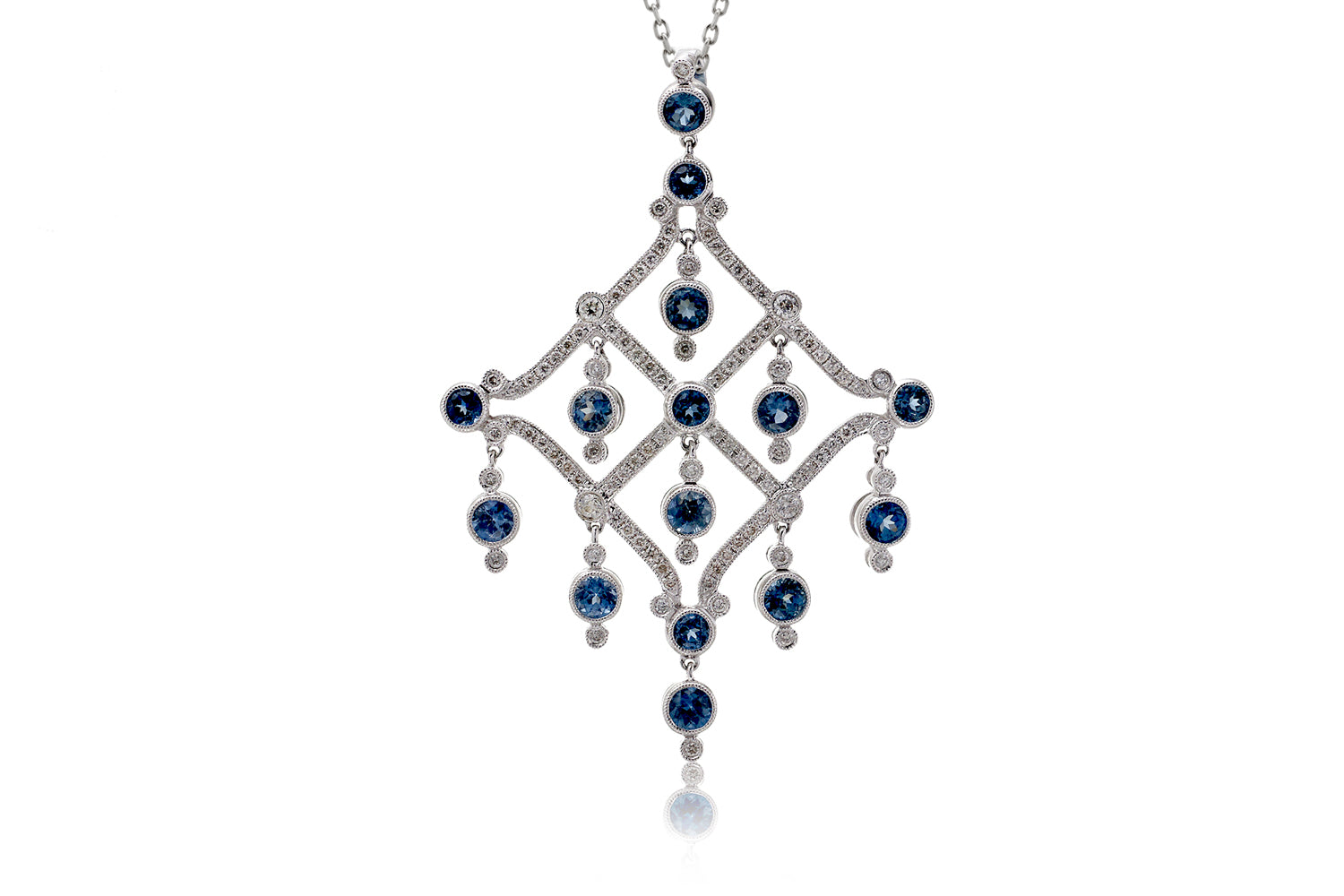 The Eugenie Sapphire Pendant (3.78 ct tw.)