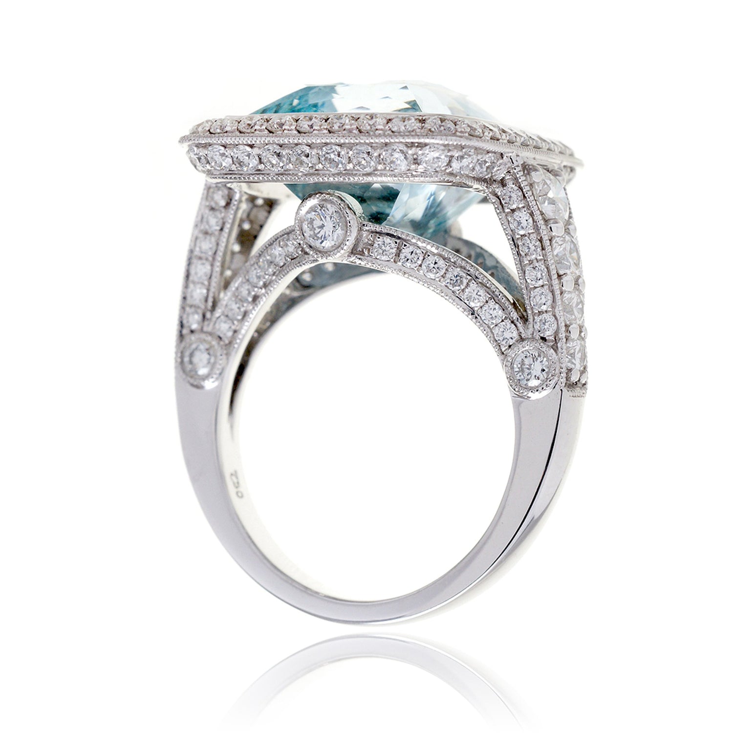 The Gwendoline Cushion Aquamarine (11.13 ct. tw.)