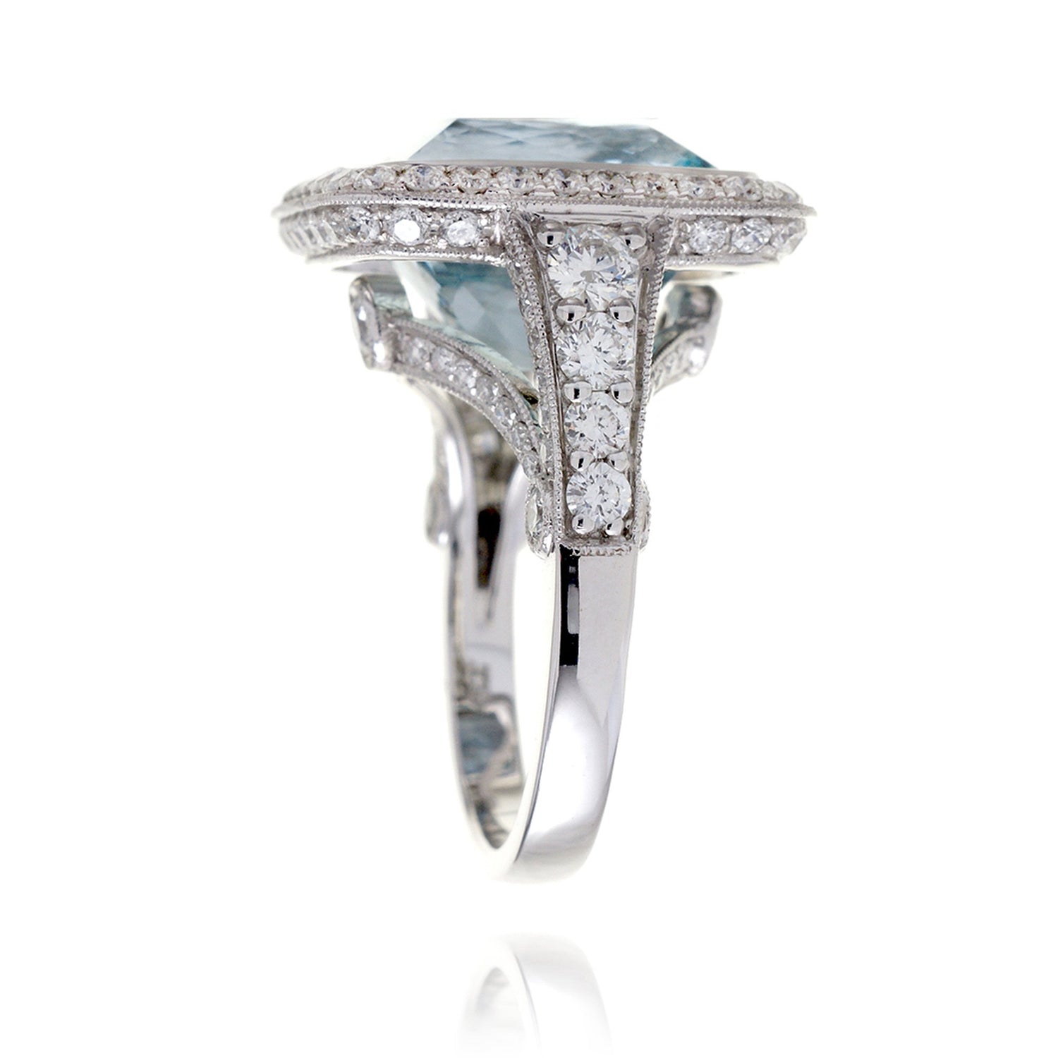 The Gwendoline Cushion Aquamarine (11.13 ct. tw.)