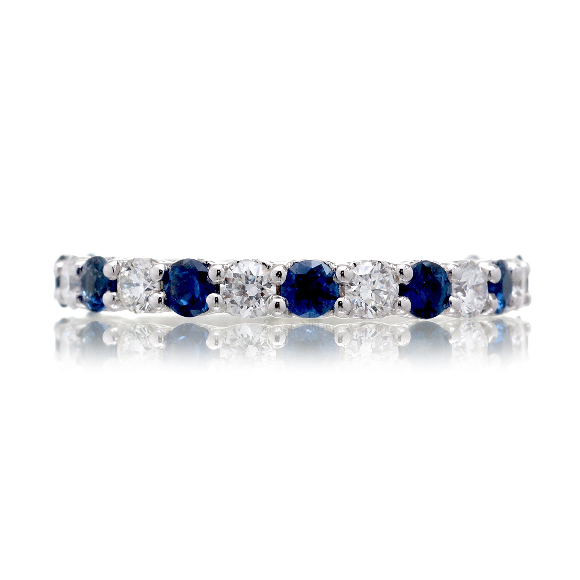 The Celina Sapphire & Diamond Band