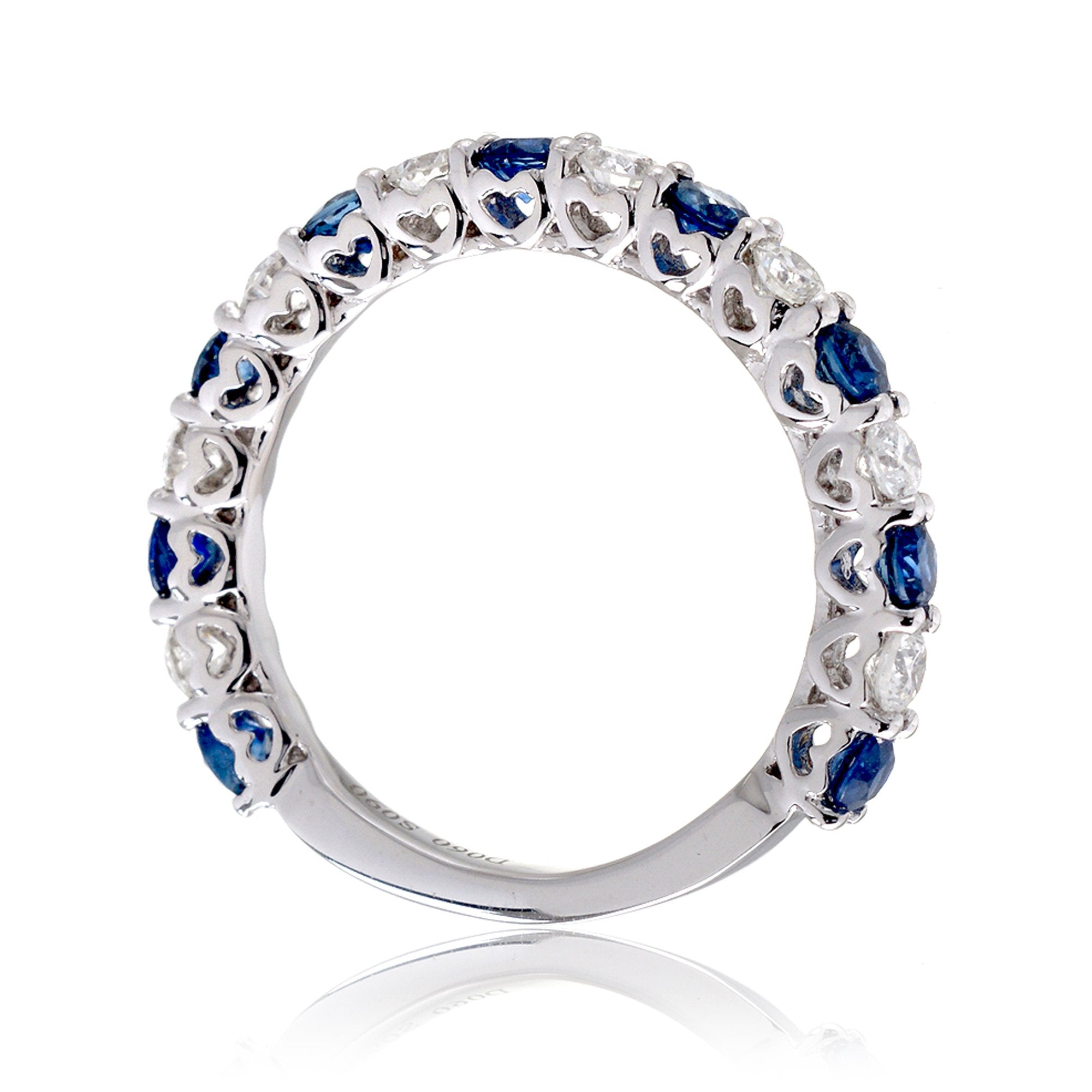 The Celina Sapphire & Diamond Band