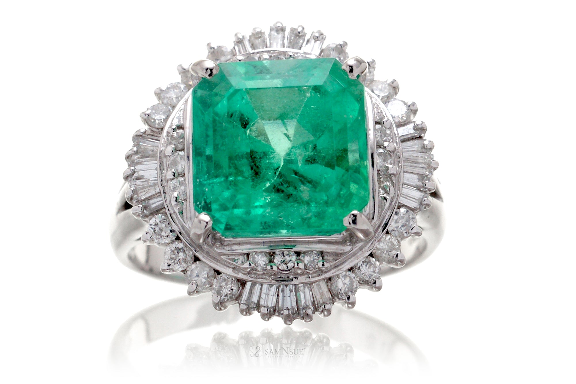 The Sonia Green Emerald Ring (4.66 ct. tw.)