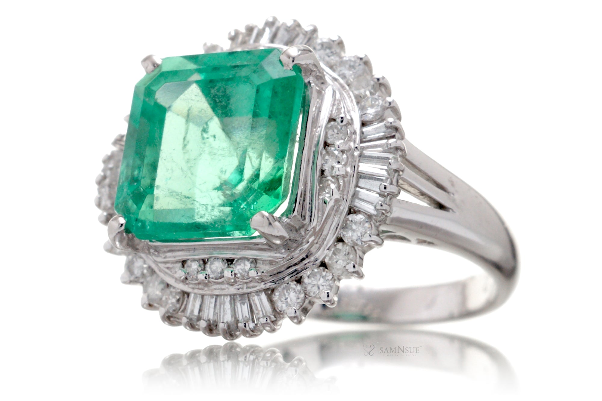 The Sonia Green Emerald Ring (4.66 ct. tw.)