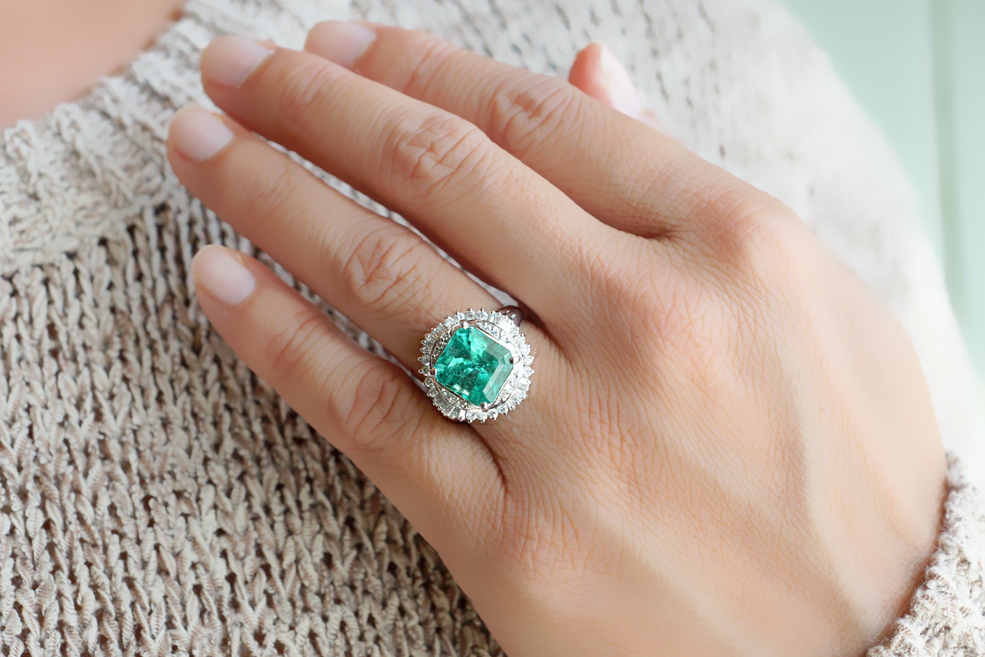 The Sonia Green Emerald Ring (4.66 ct. tw.)