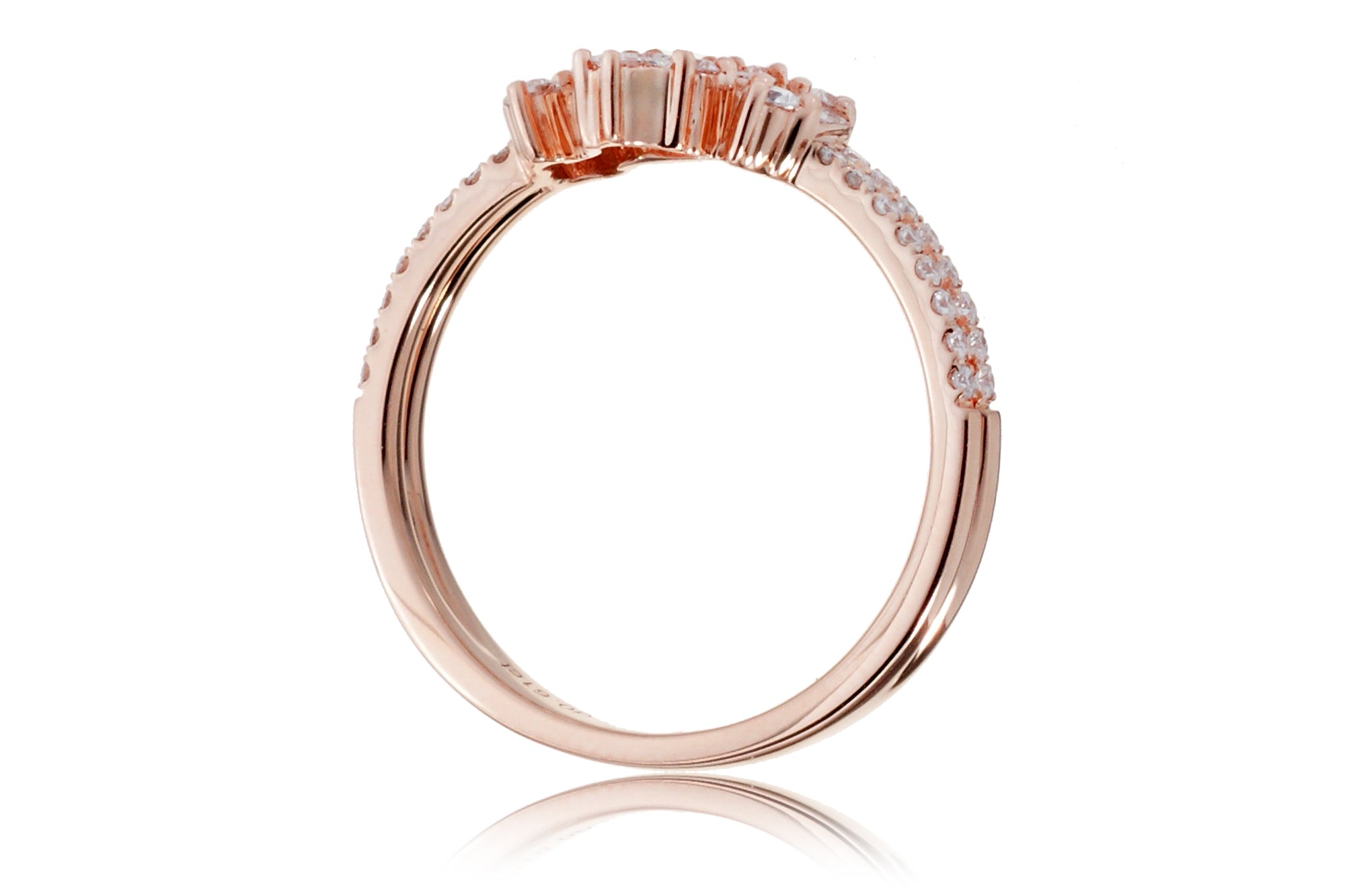 The Taj Mahal Diamond Cluster Ring