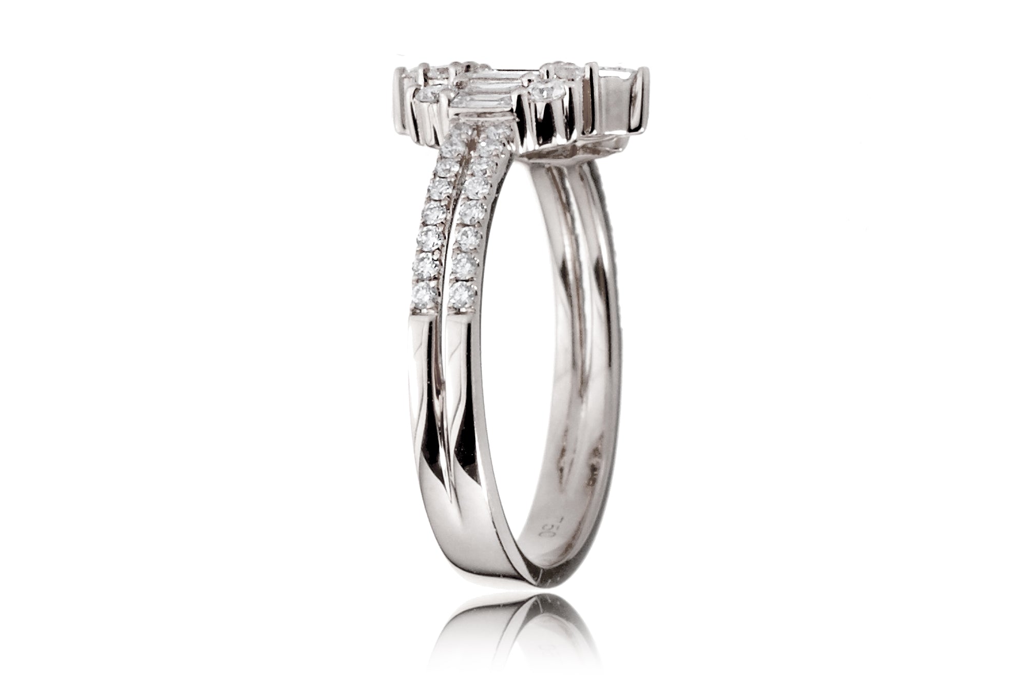 The Taj Mahal Diamond Cluster Ring