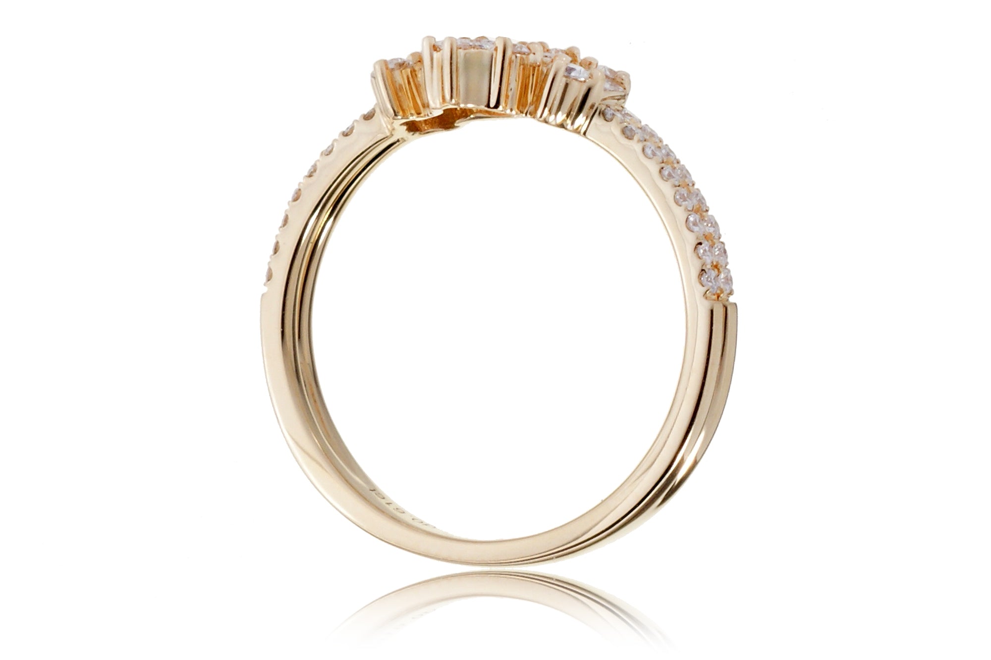 The Taj Mahal Diamond Cluster Ring