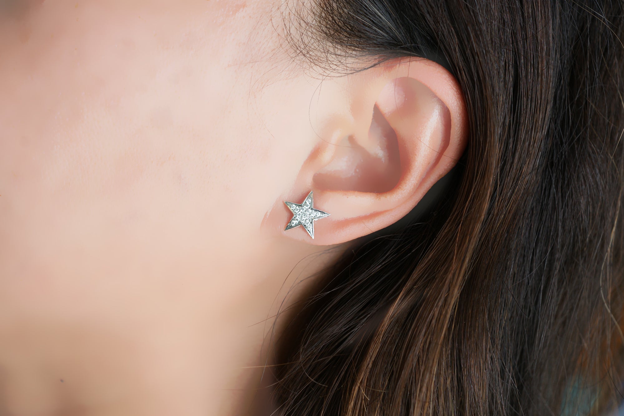 The Star Diamond Pavé Studs