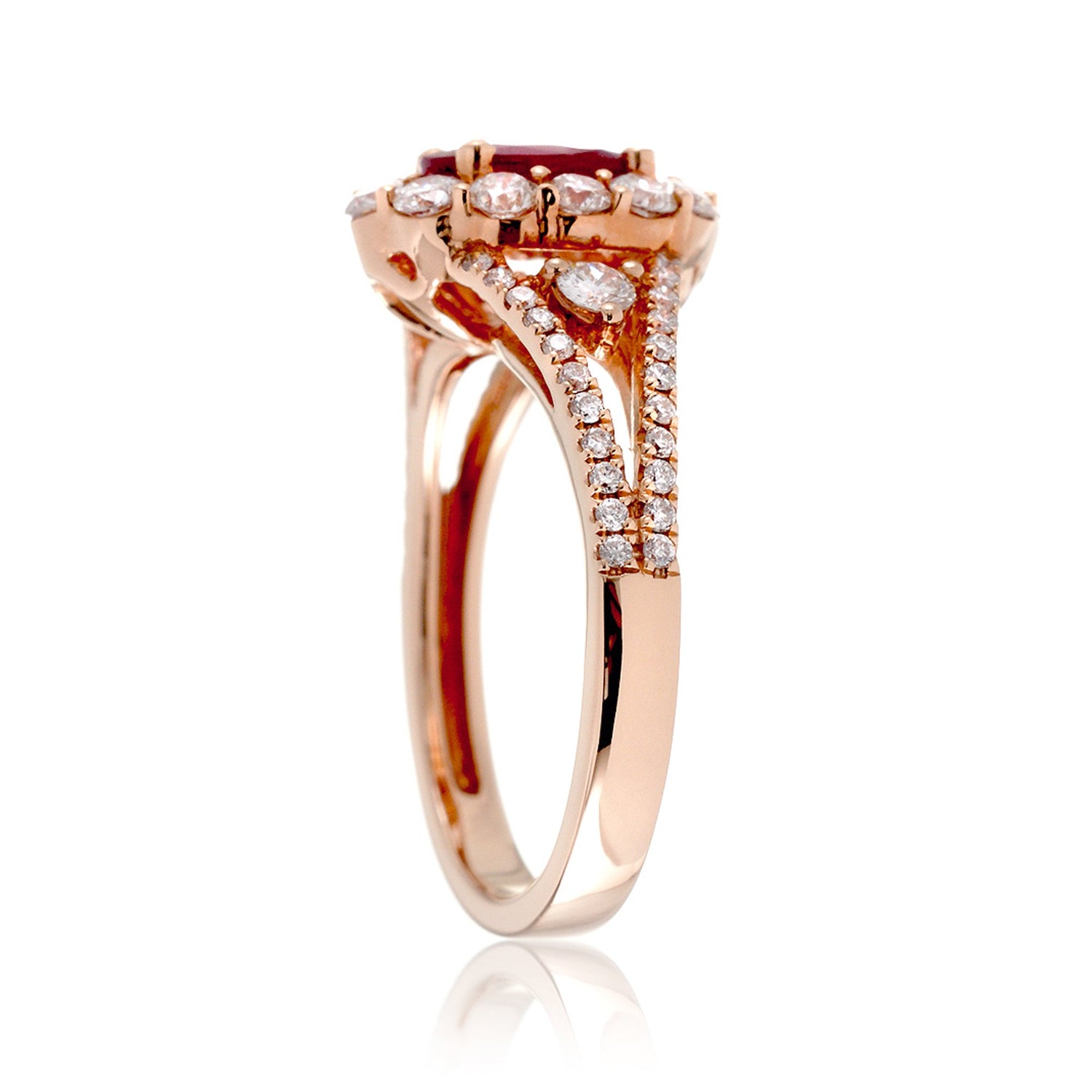 The Chelsea Oval Ruby