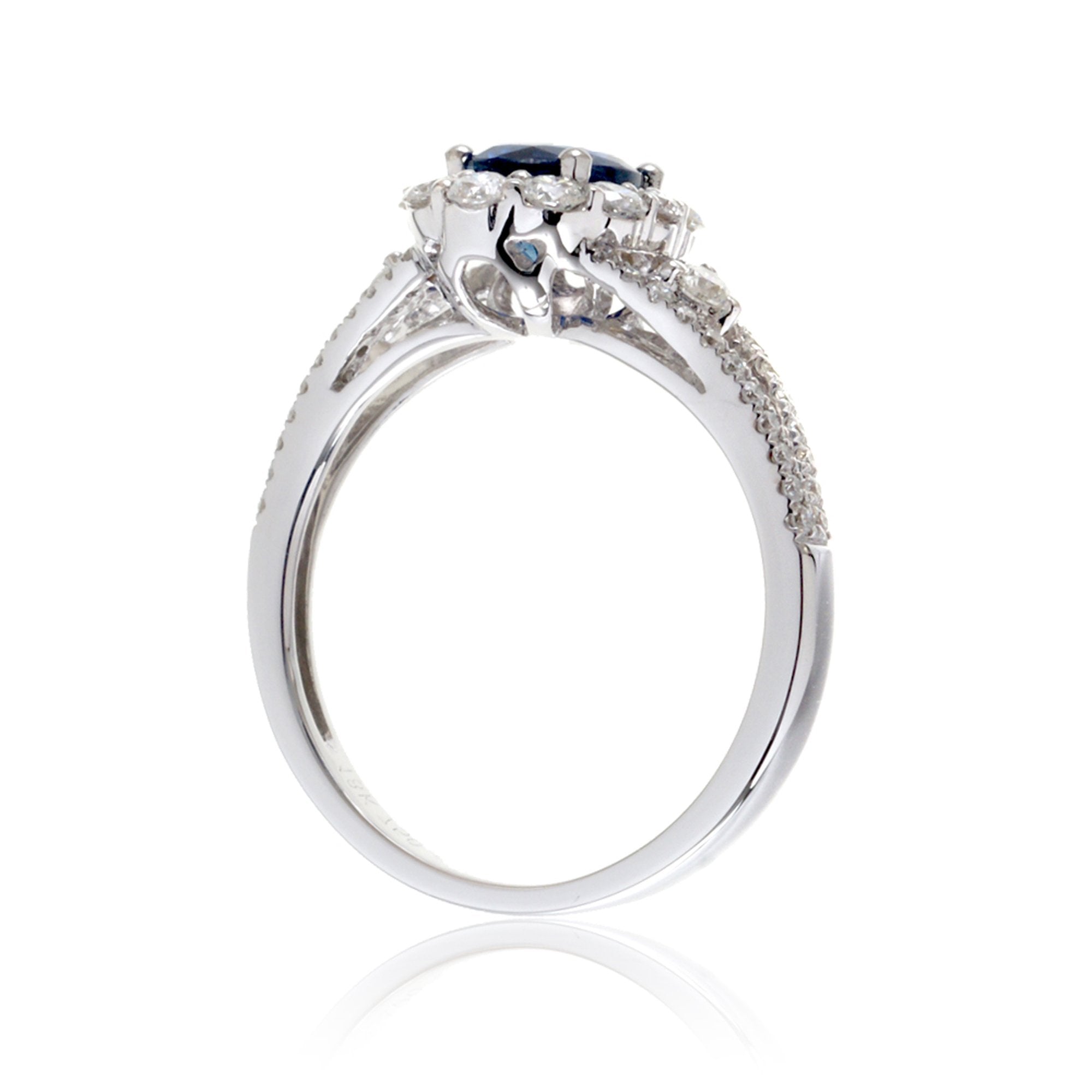 The Chelsea Oval Sapphire Ring