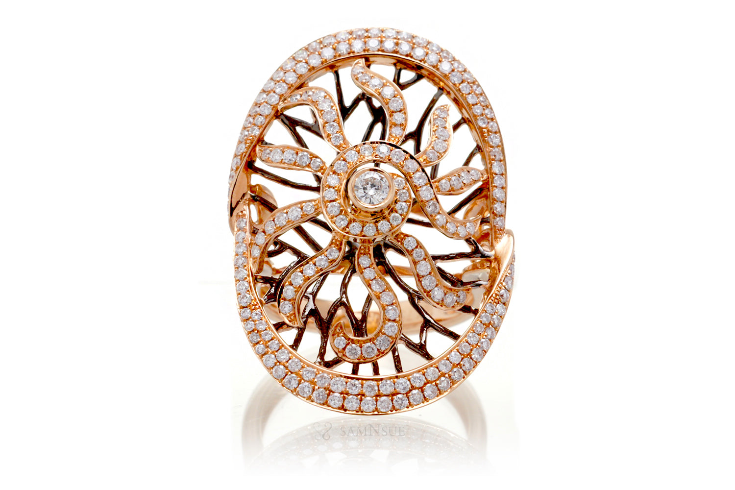 The Circus Sunrays Diamond Ring