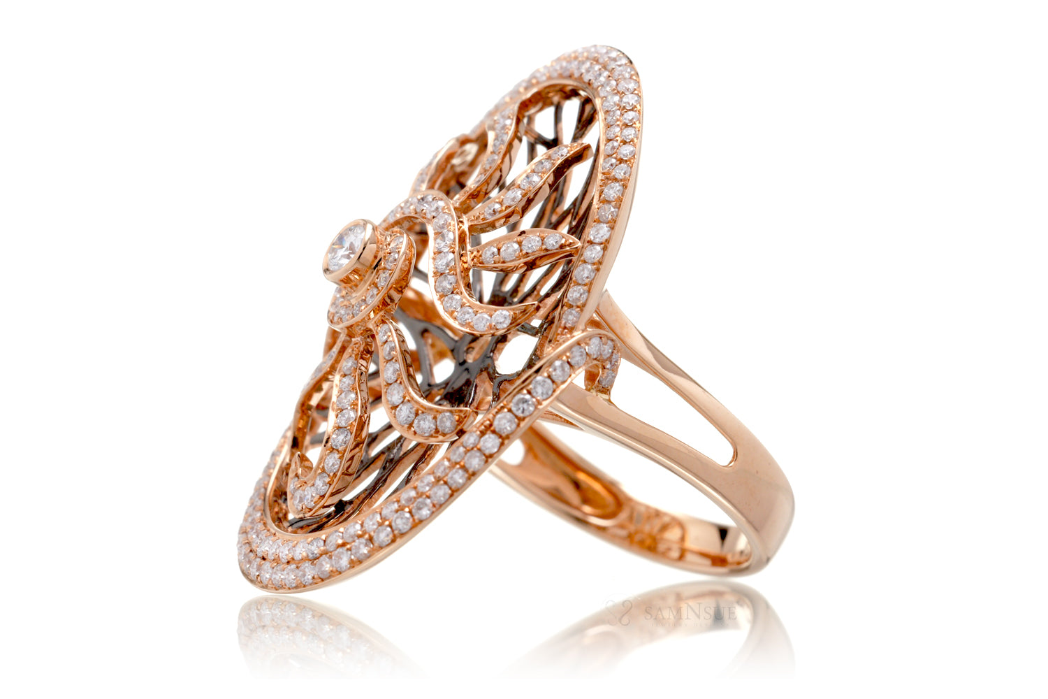 The Circus Sunrays Diamond Ring