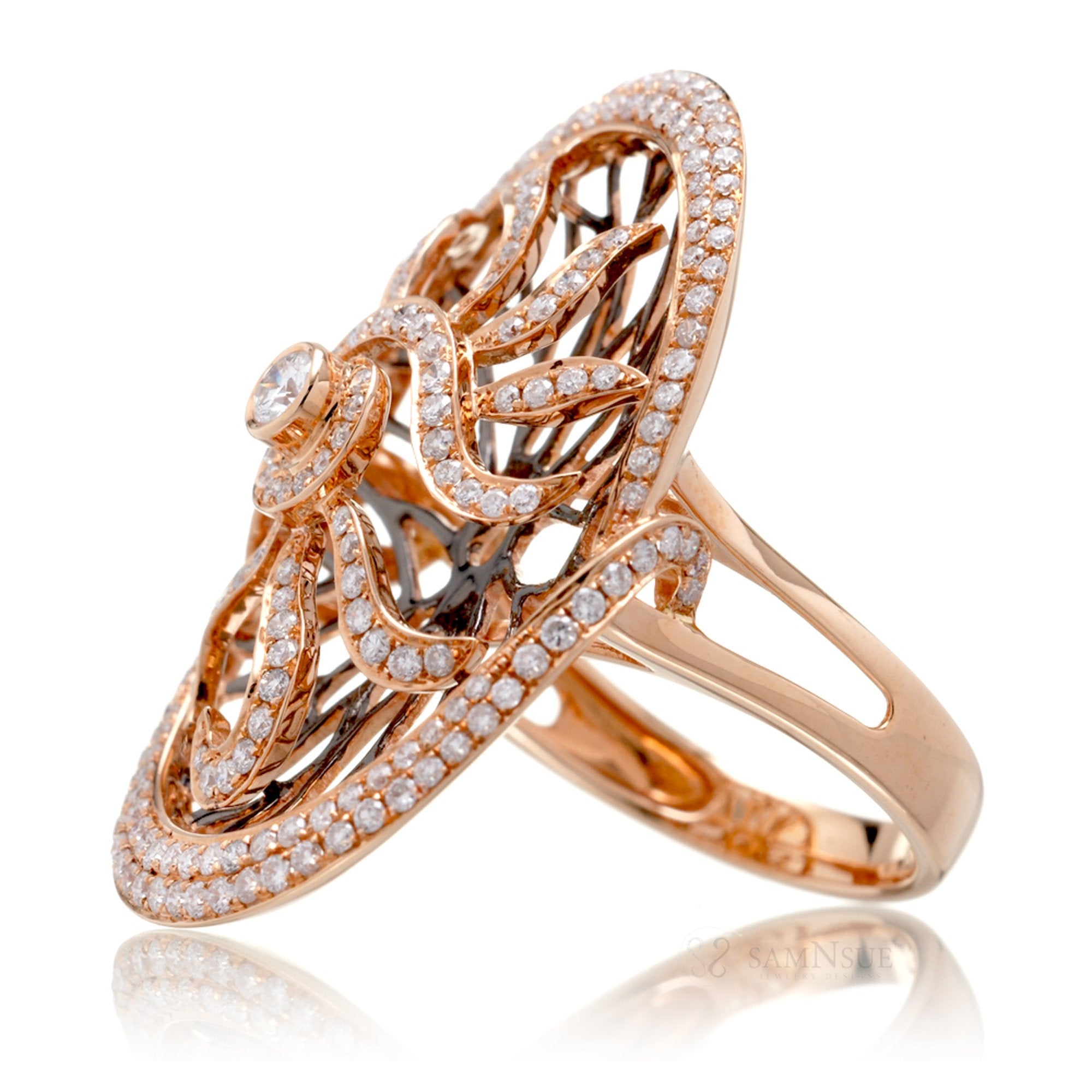 The Circus Sunrays Diamond Ring